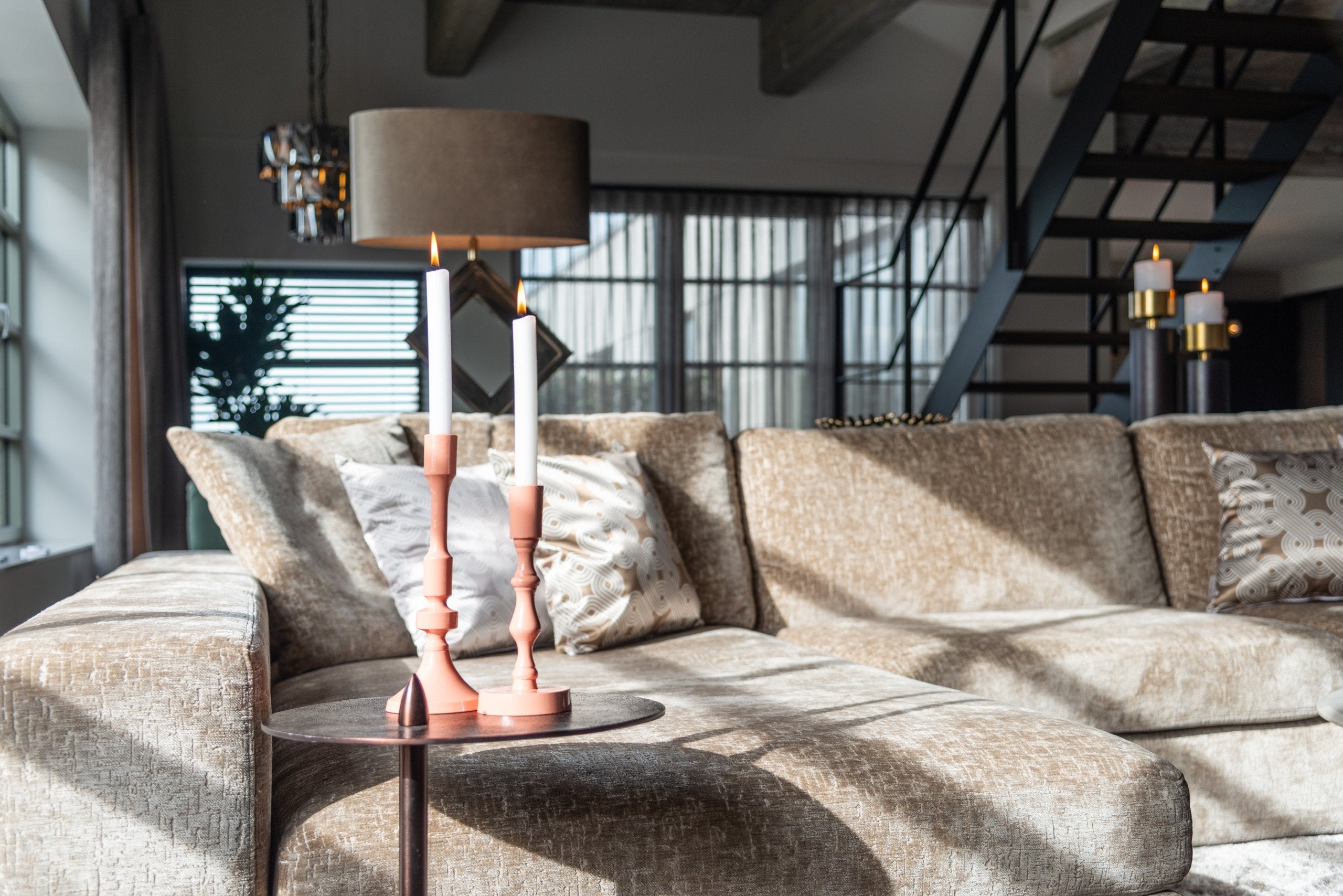 End table Barron bronze