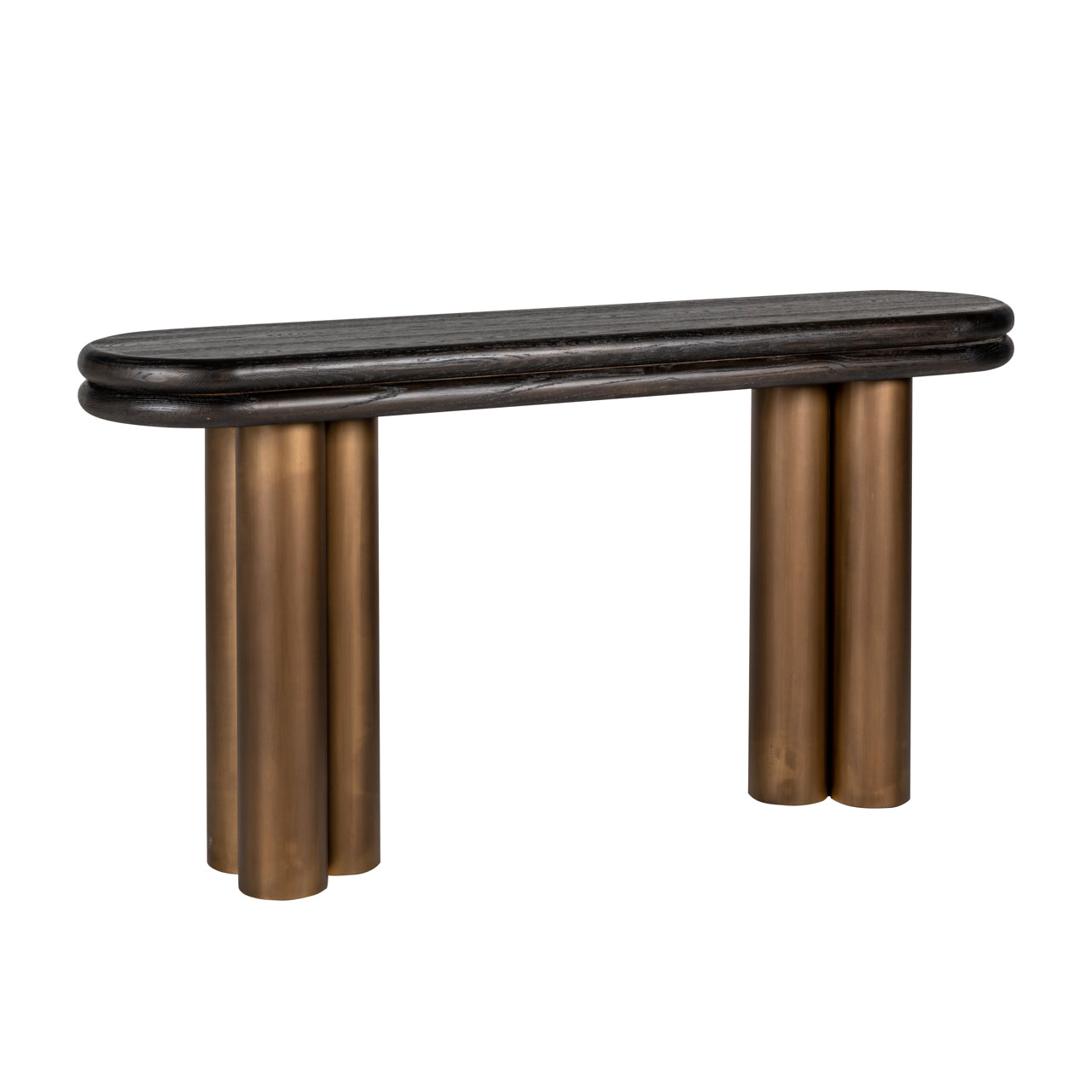 Console Macaron (Schwarz rustikal)