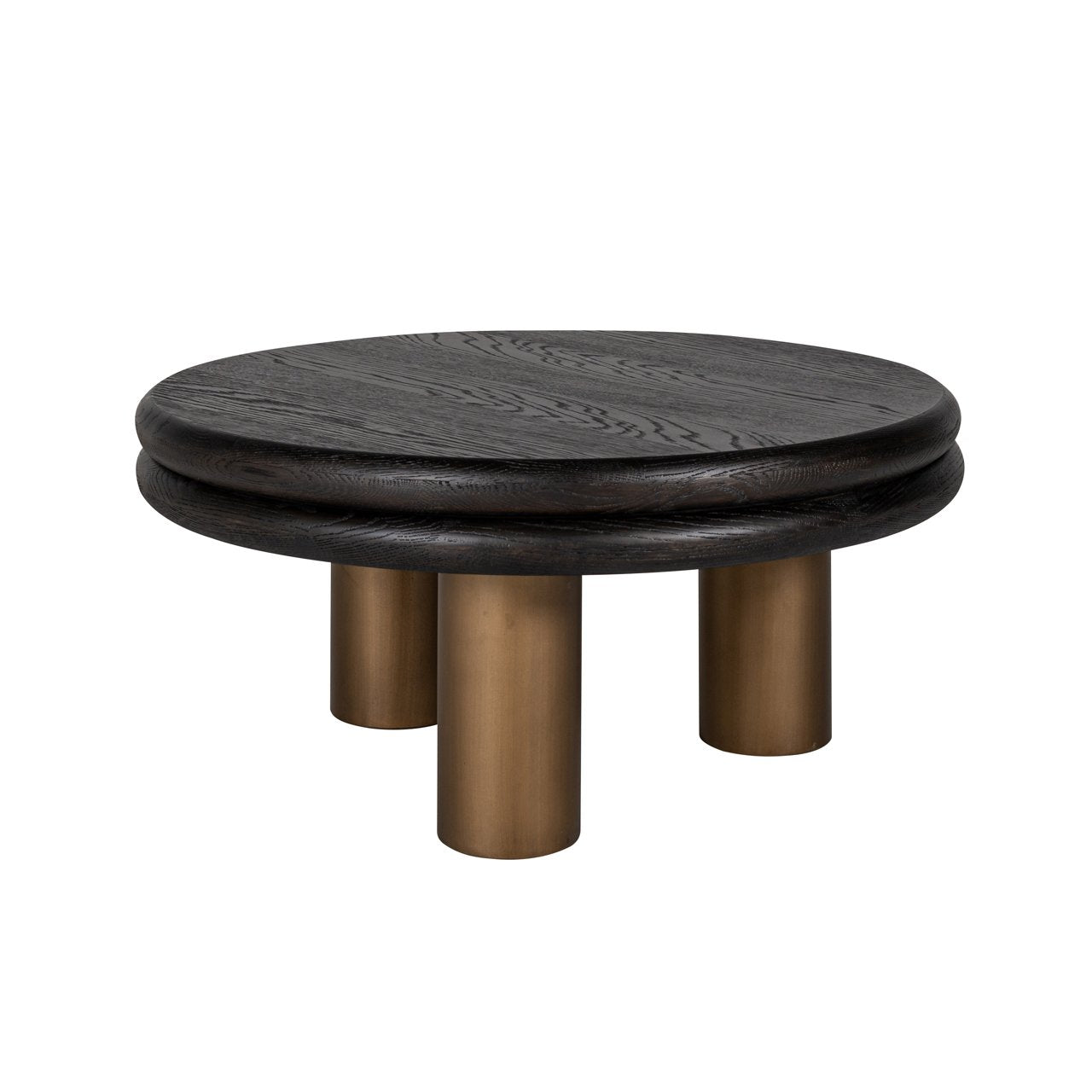 Coffee table Macaron black rustic