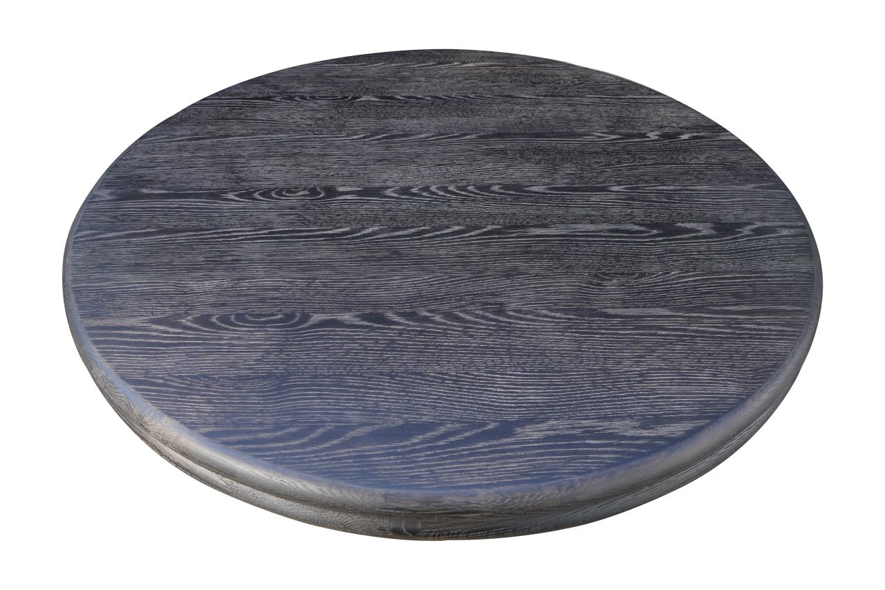 Dining table Macaron black rustic 130Ø