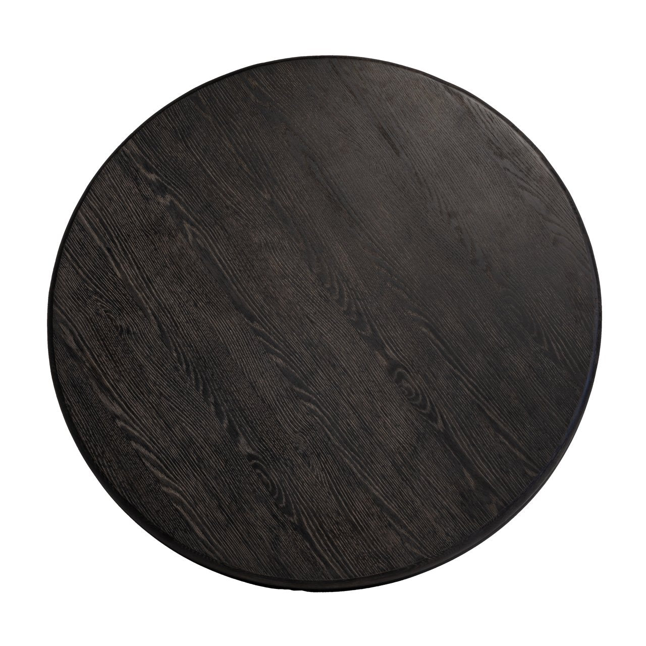 Dining table Macaron black rustic 130Ø