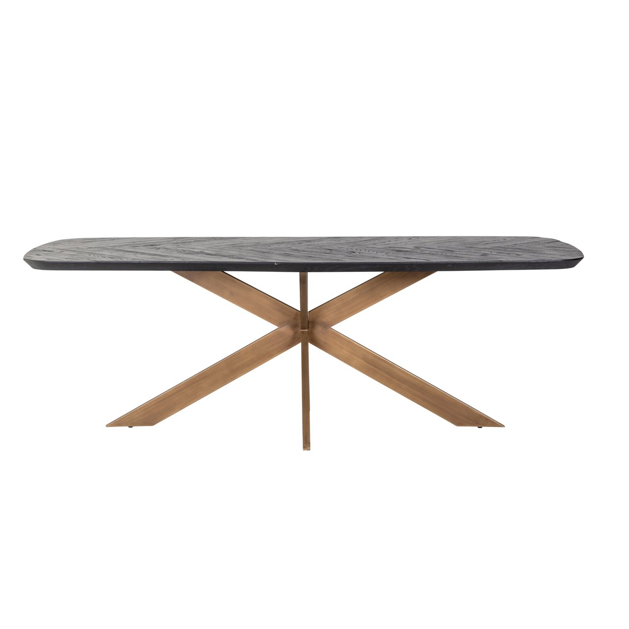 Dining table Hayley dark coffee 230