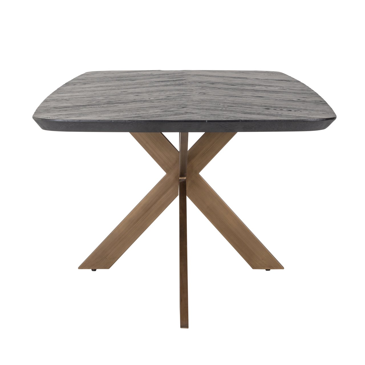 Dining table Hayley dark coffee 280