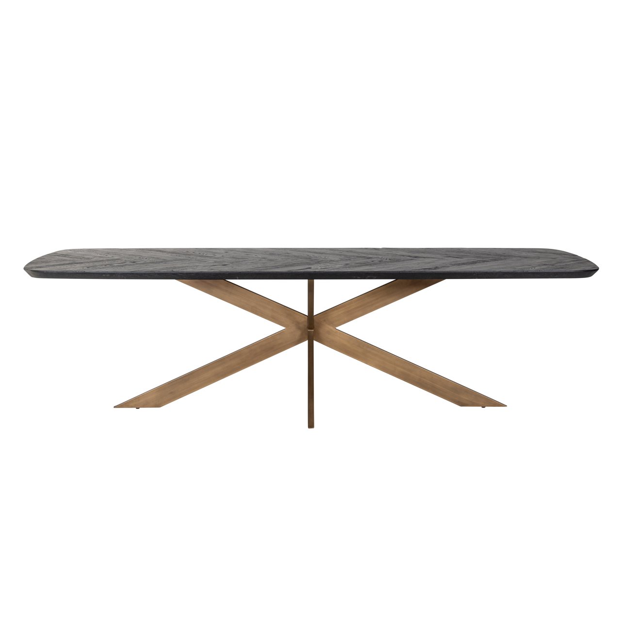 Dining table Hayley dark coffee 280