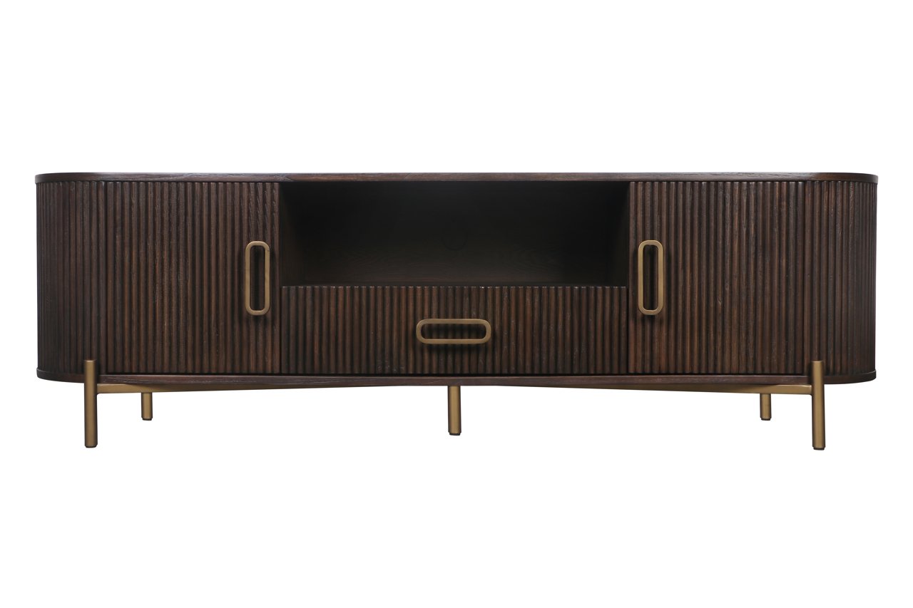 TV cabinet Luxor brown
