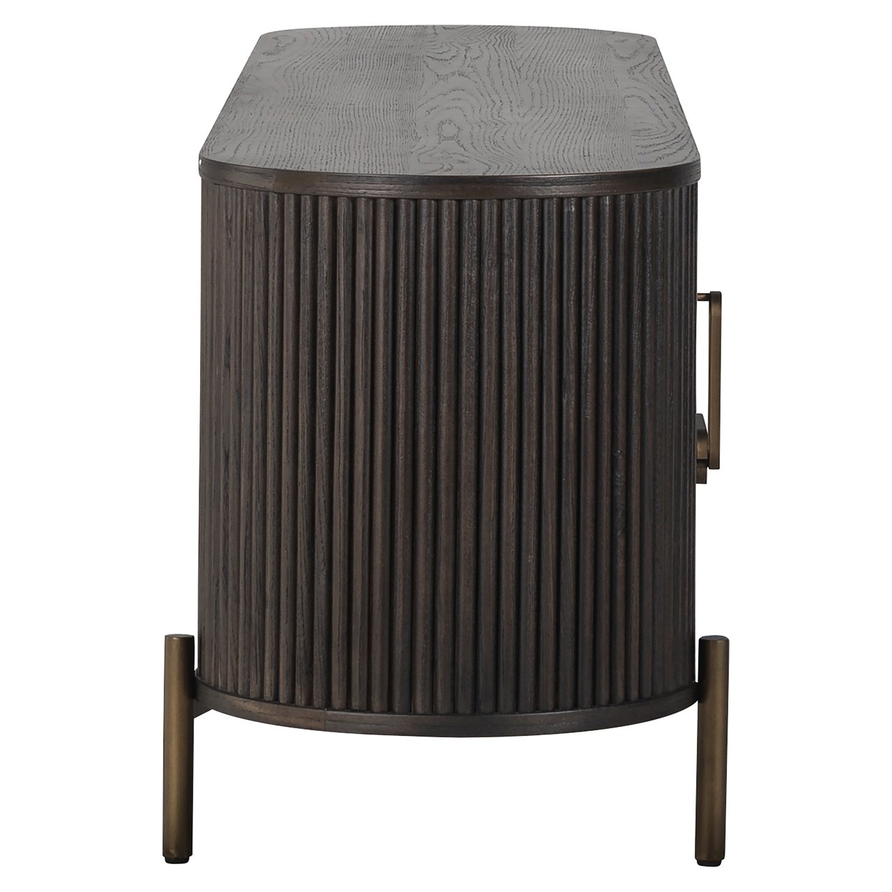 TV cabinet Luxor brown