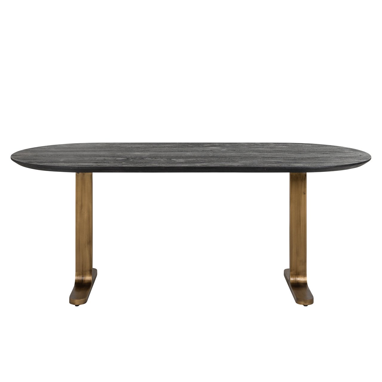 Dining table Revelin black/gold 235