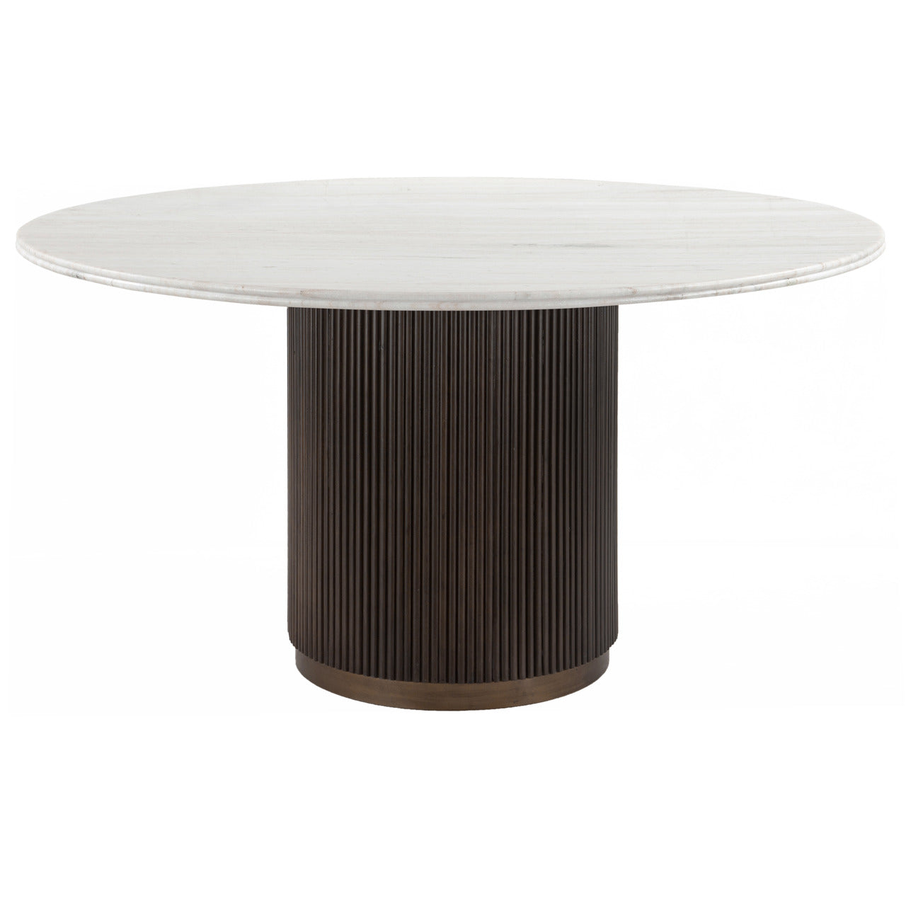 Dining table Mayfield brown 140Ø