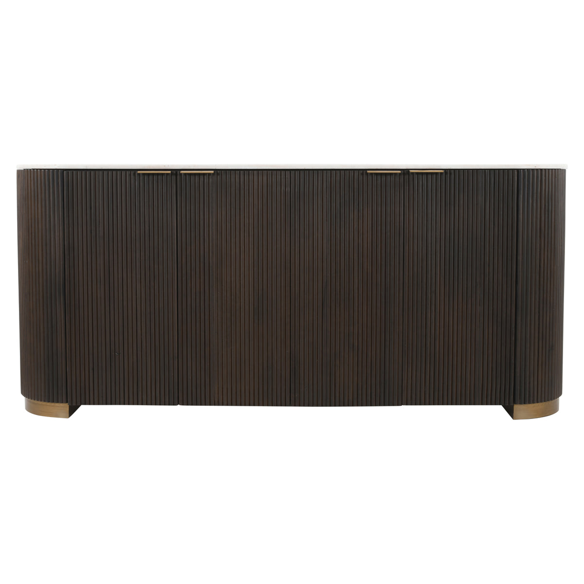 Sideboard Mayfield 4-türig (Braun)