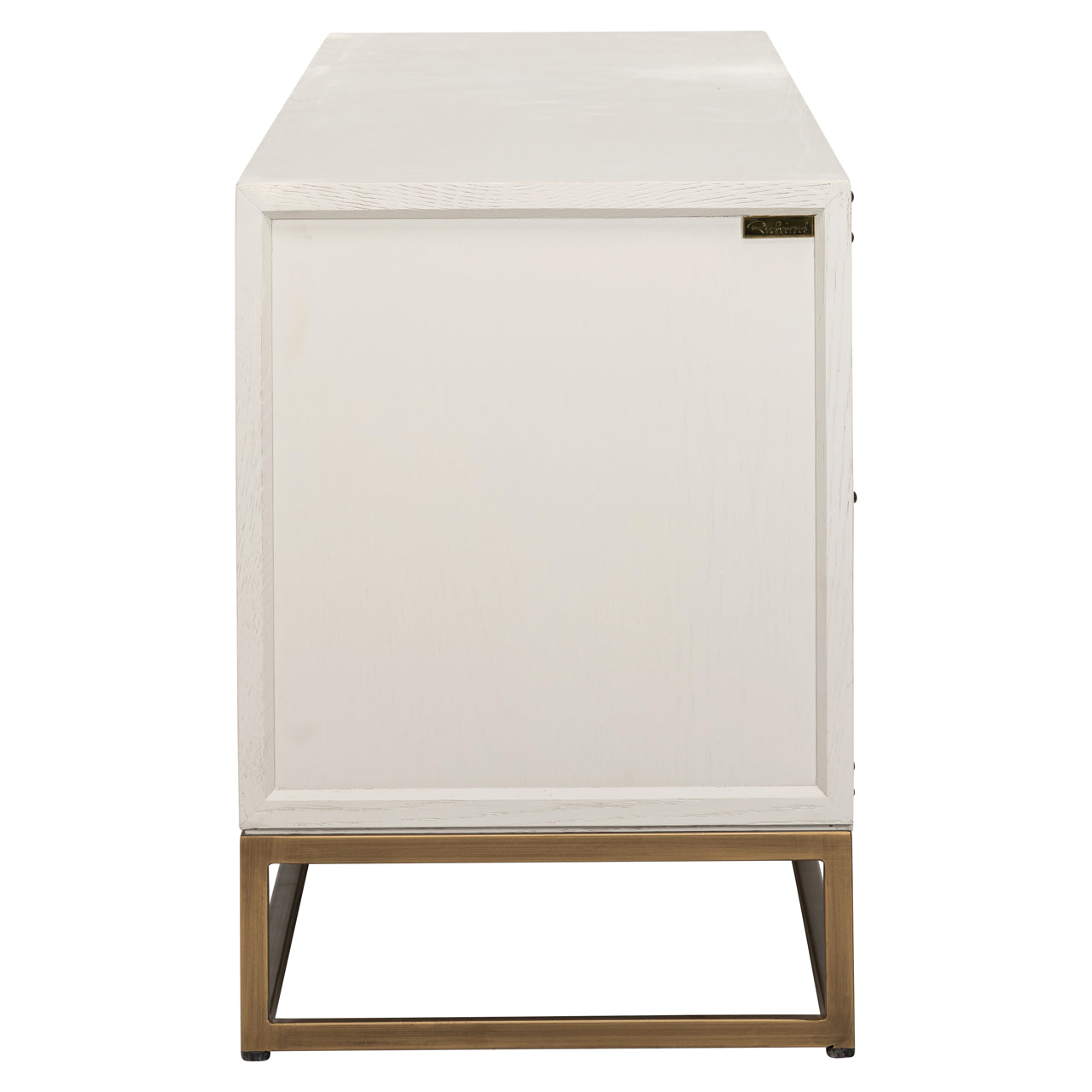 TV cabinet Whitebone brass verona grey 200