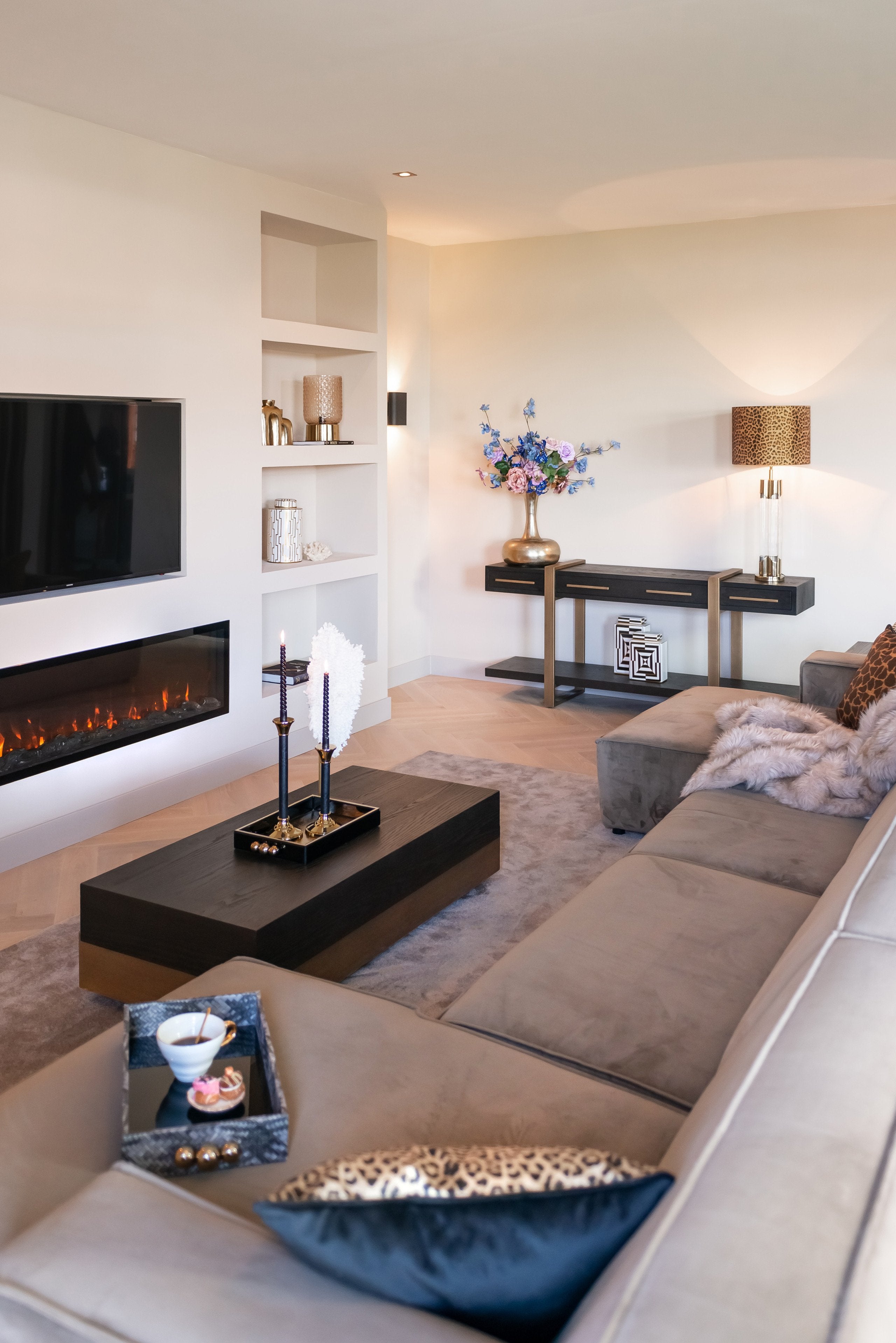 Coffee table Cambon dark coffee