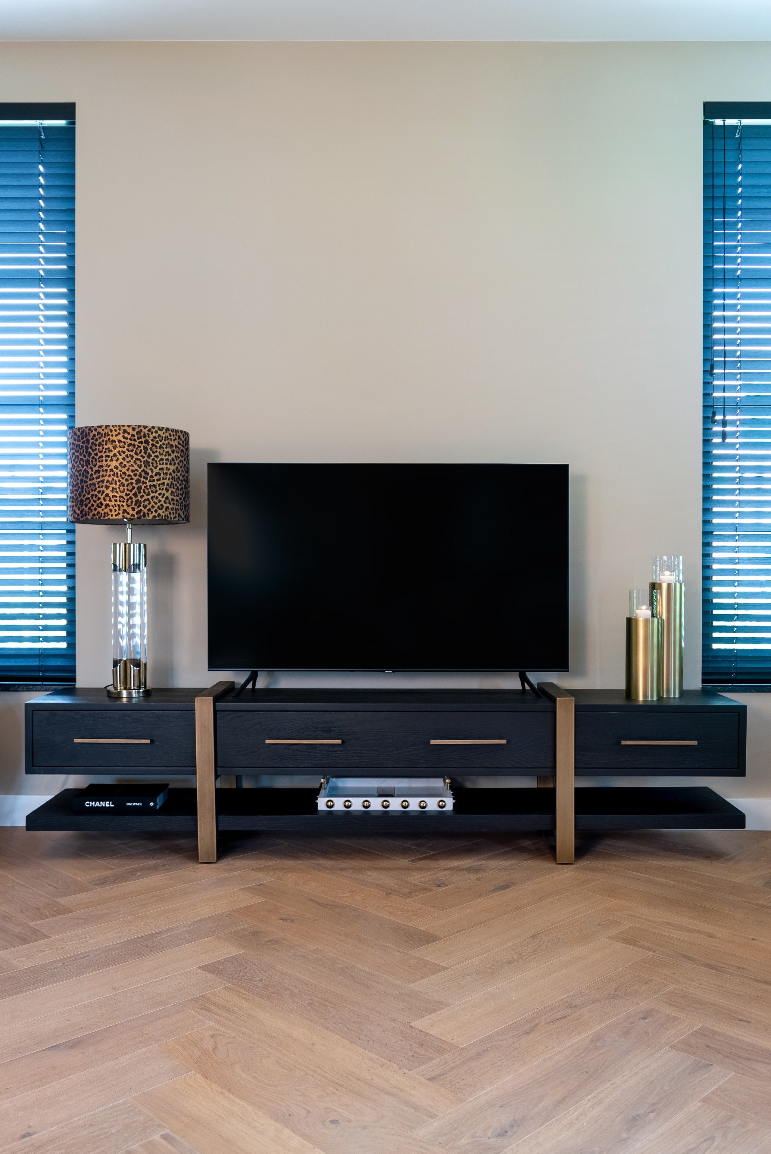 TV cabinet Cambon dark coffee