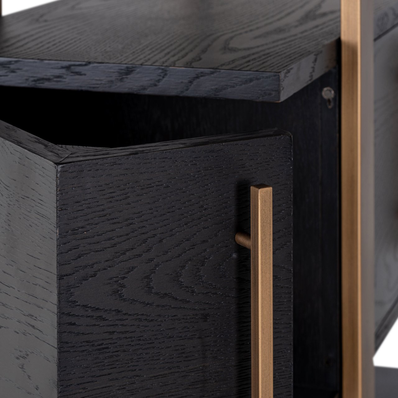 Display cabinet Cambon dark coffee