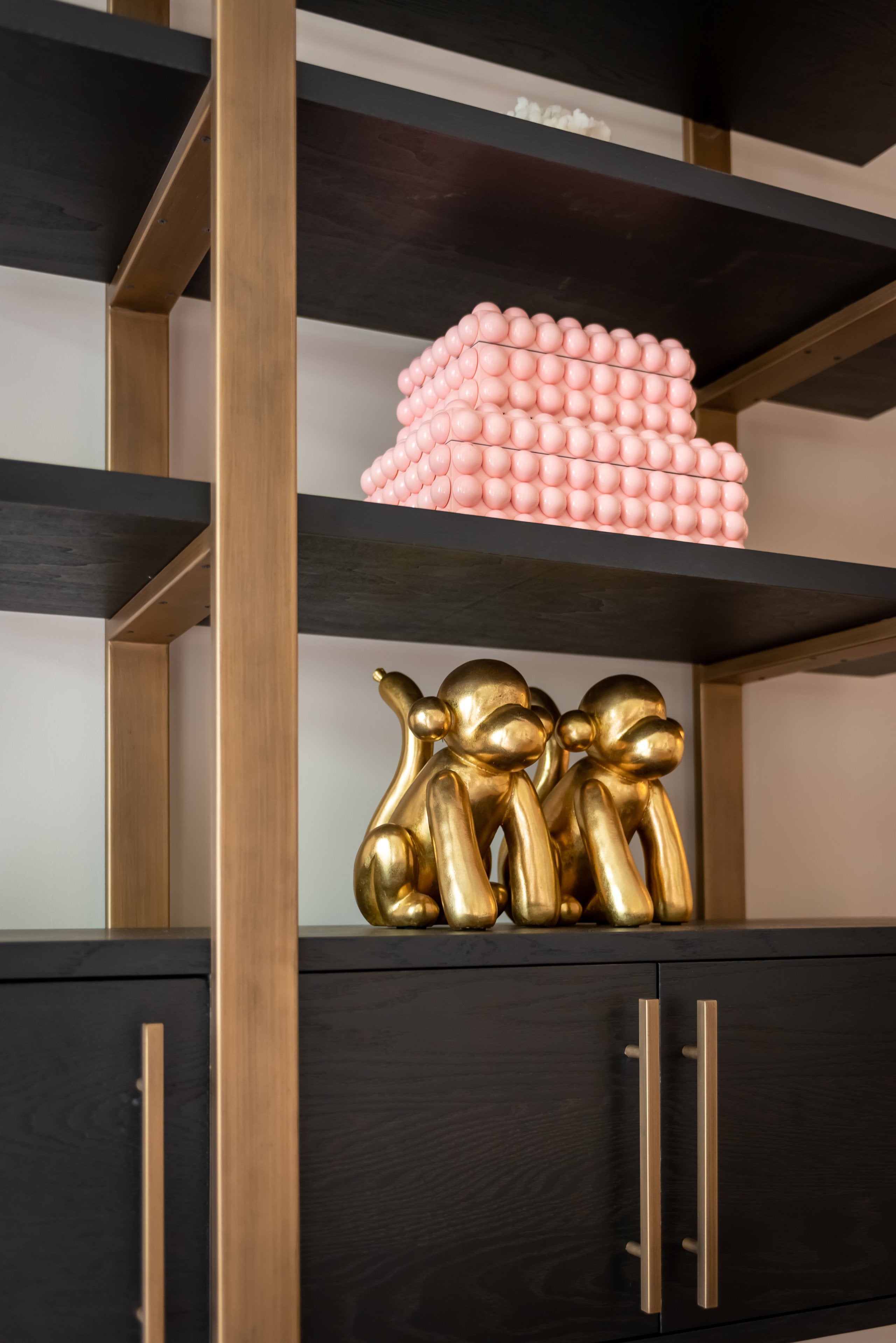 Display cabinet Cambon dark coffee