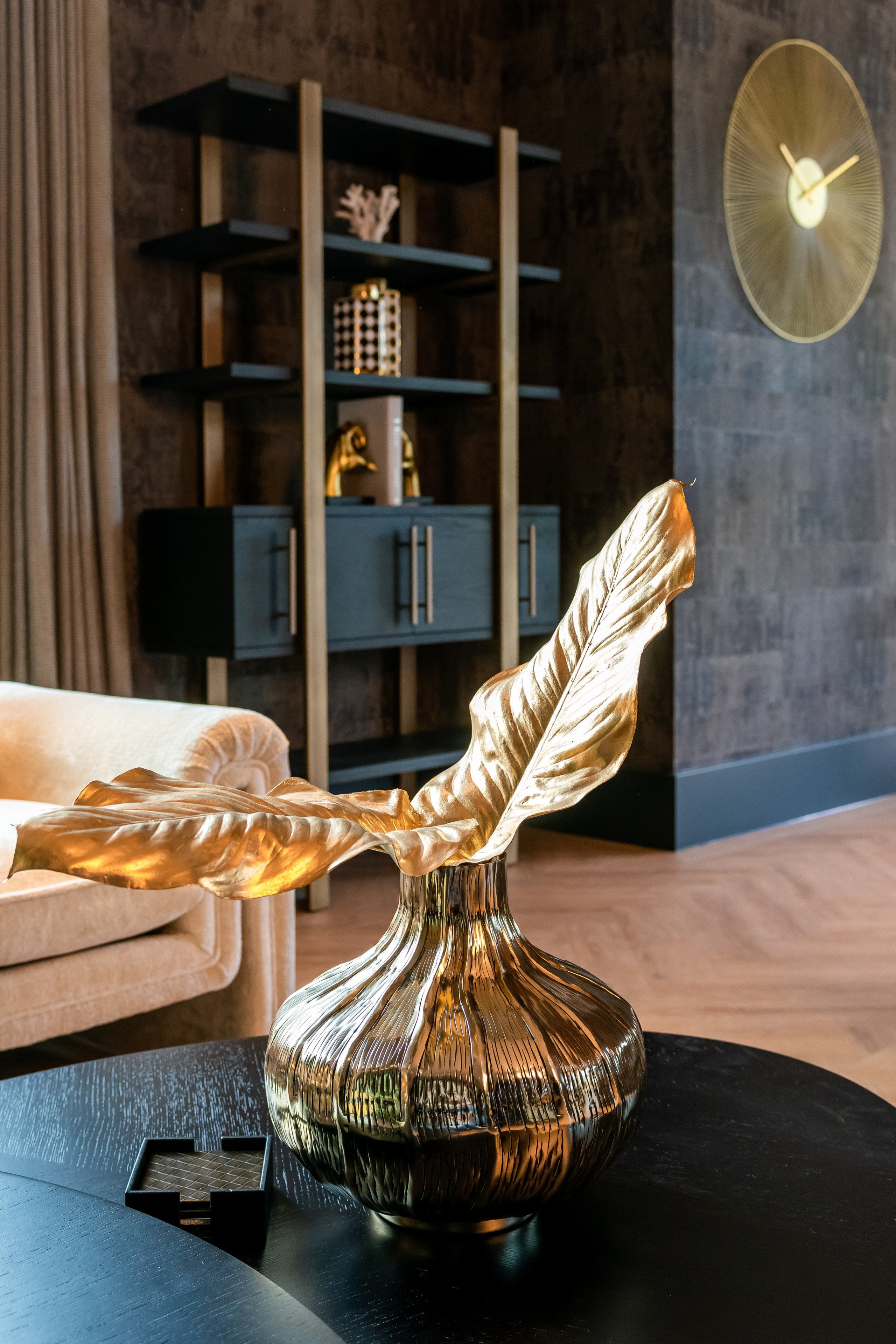 Display cabinet Cambon dark coffee