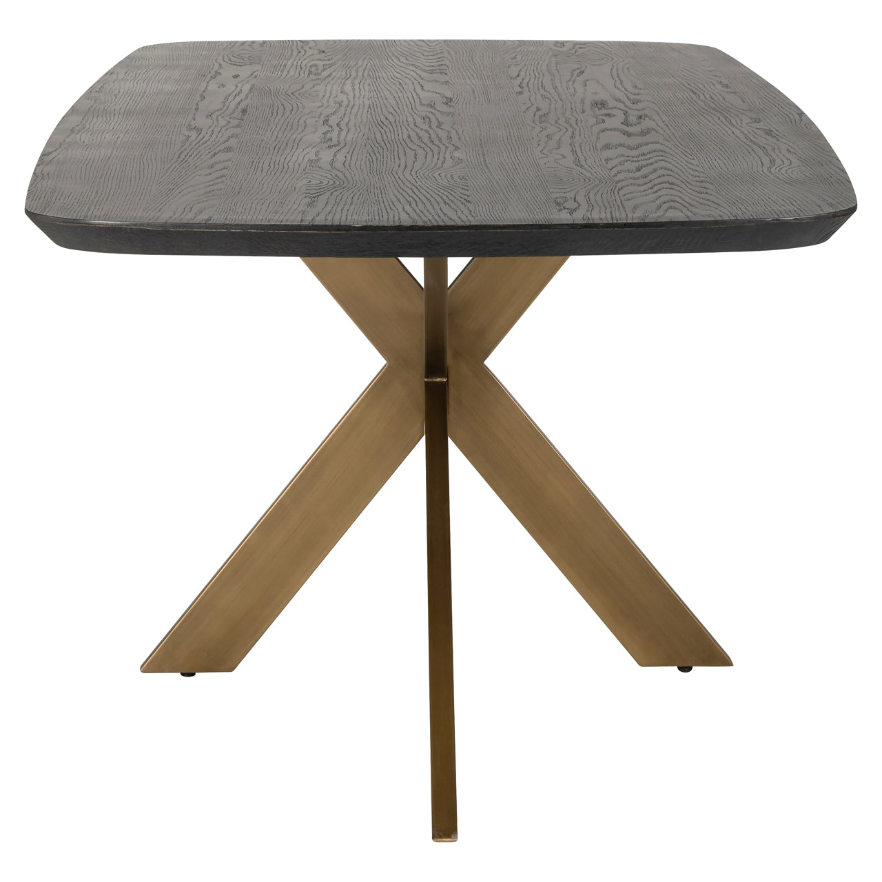Dining table Cambon dark coffee danish oval 280