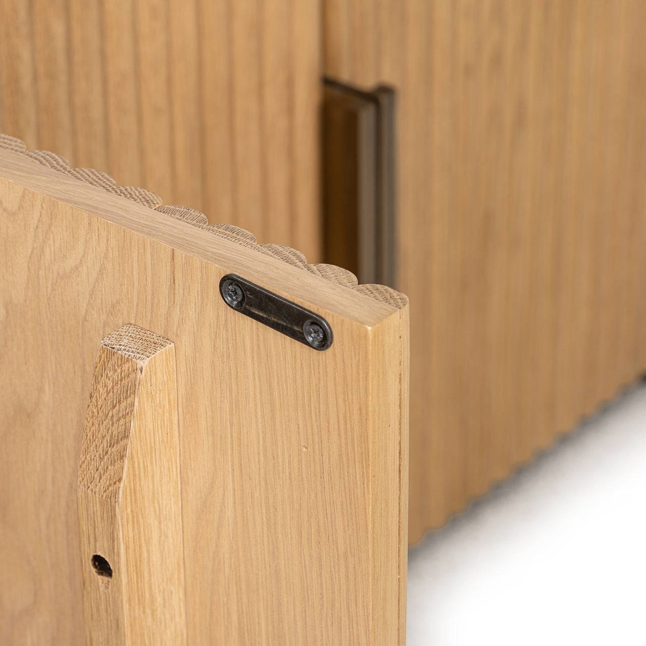 TV cabinet Belfort 4-doors (Natural oak)