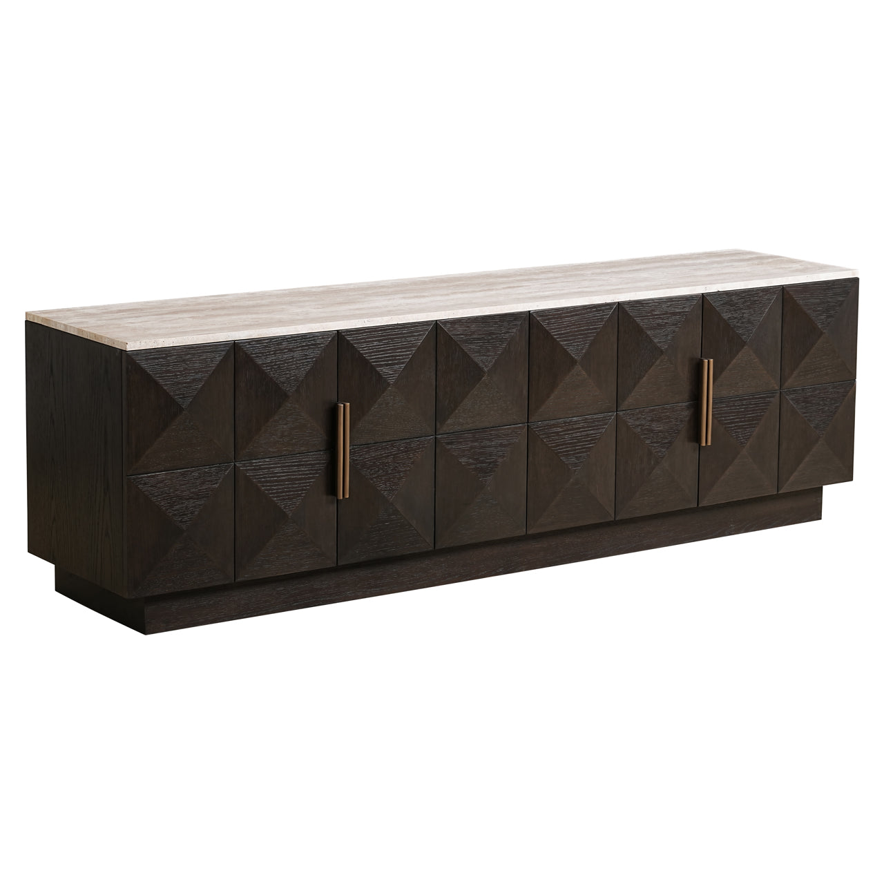TV cabinet Claremont brown