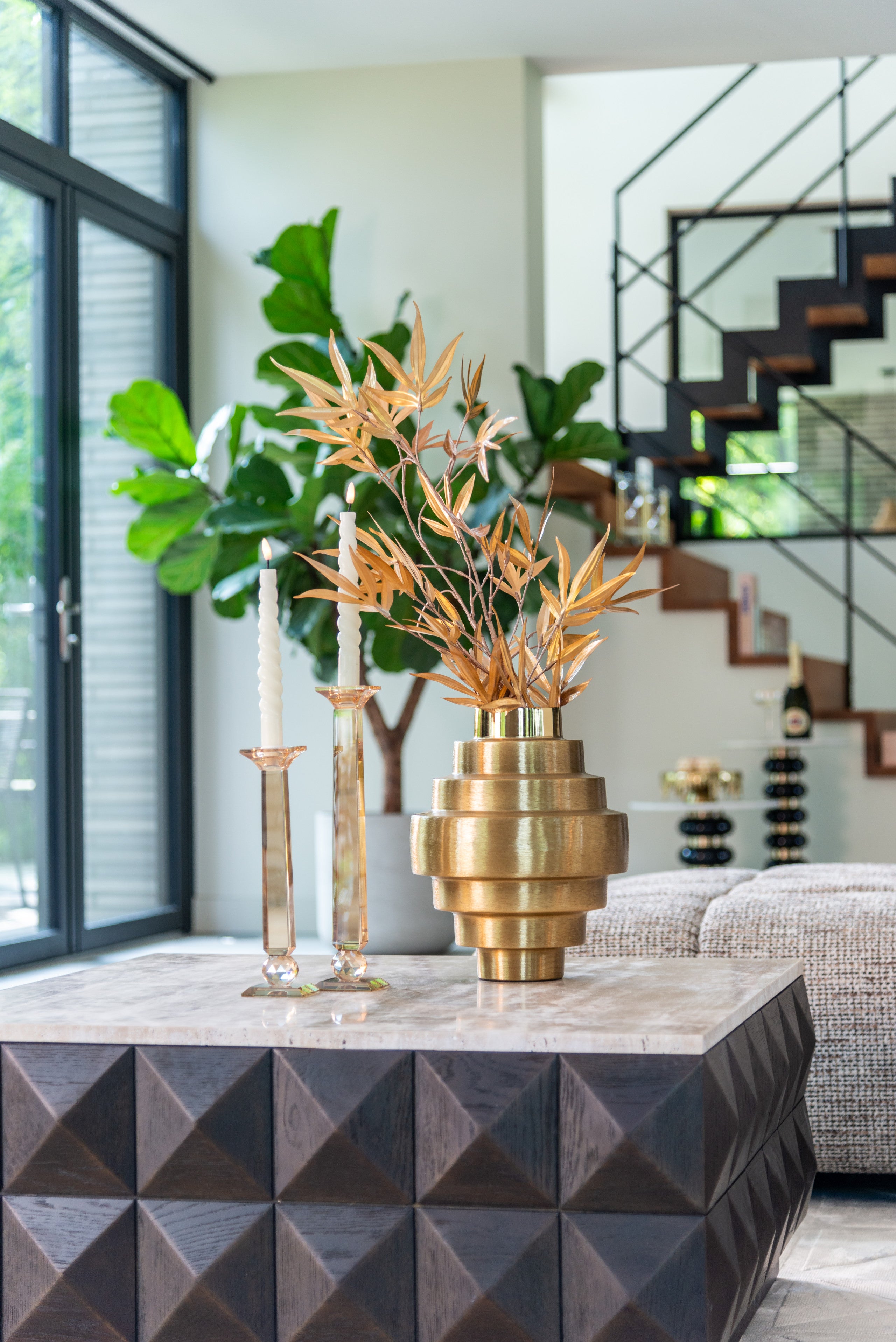 Coffee table Claremont brown