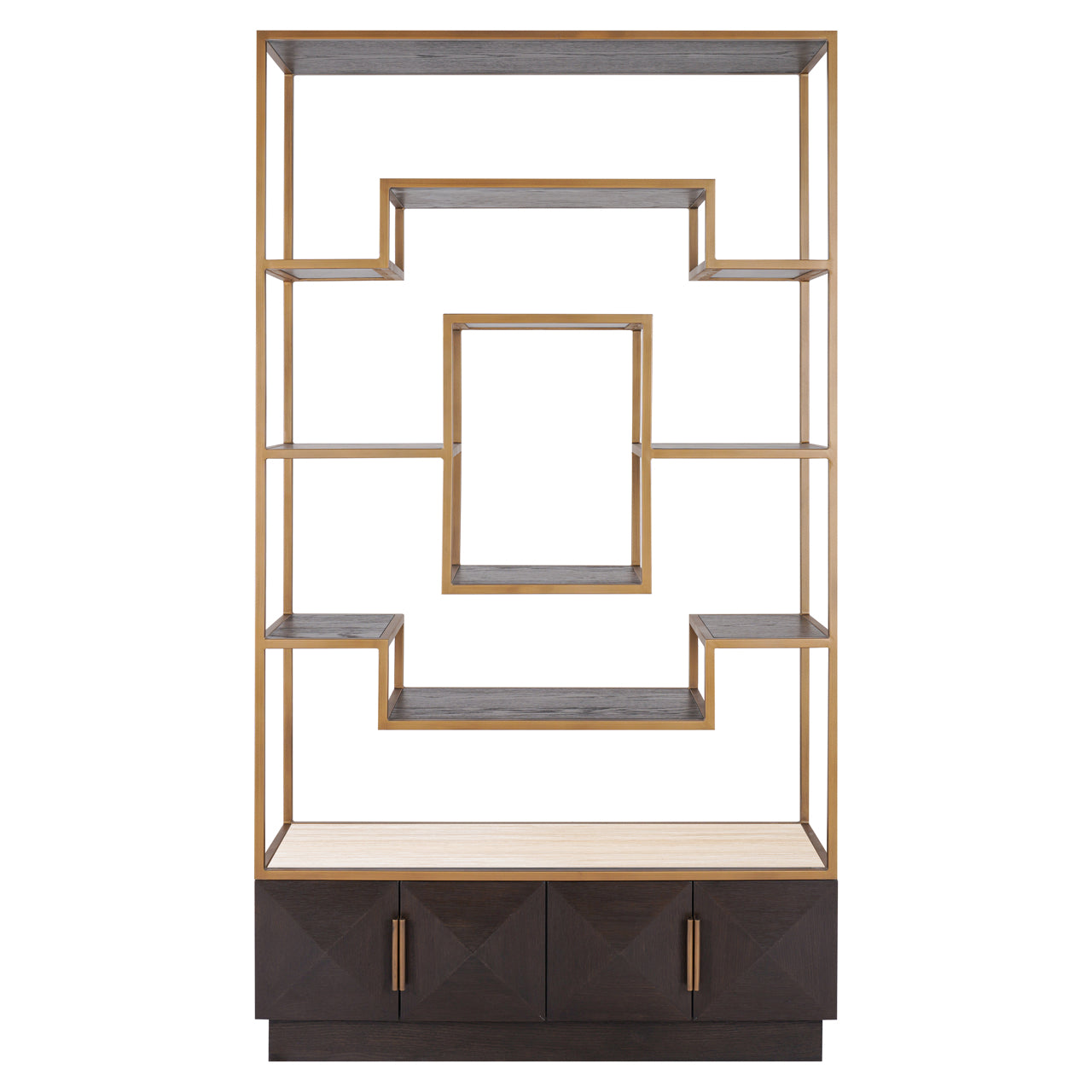 Display cabinet Claremont brown