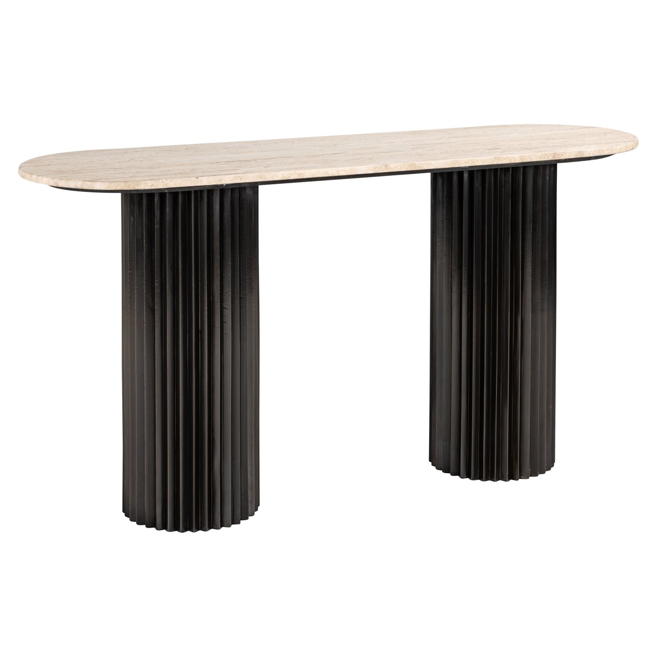 Console Hampton dark brown