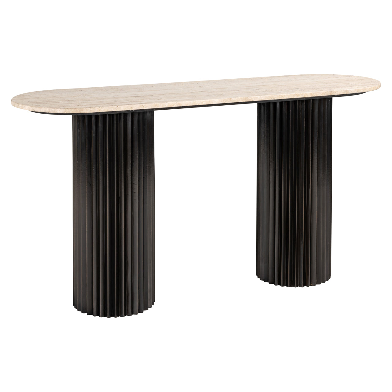 Console Hampton dark brown