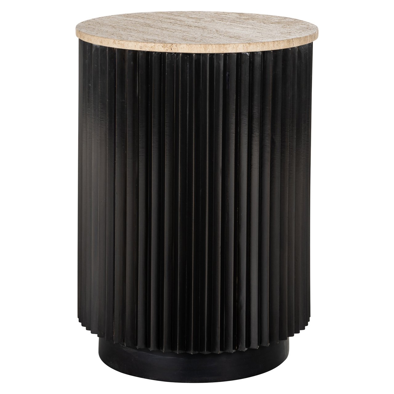 End table Hampton dark brown 45Ø