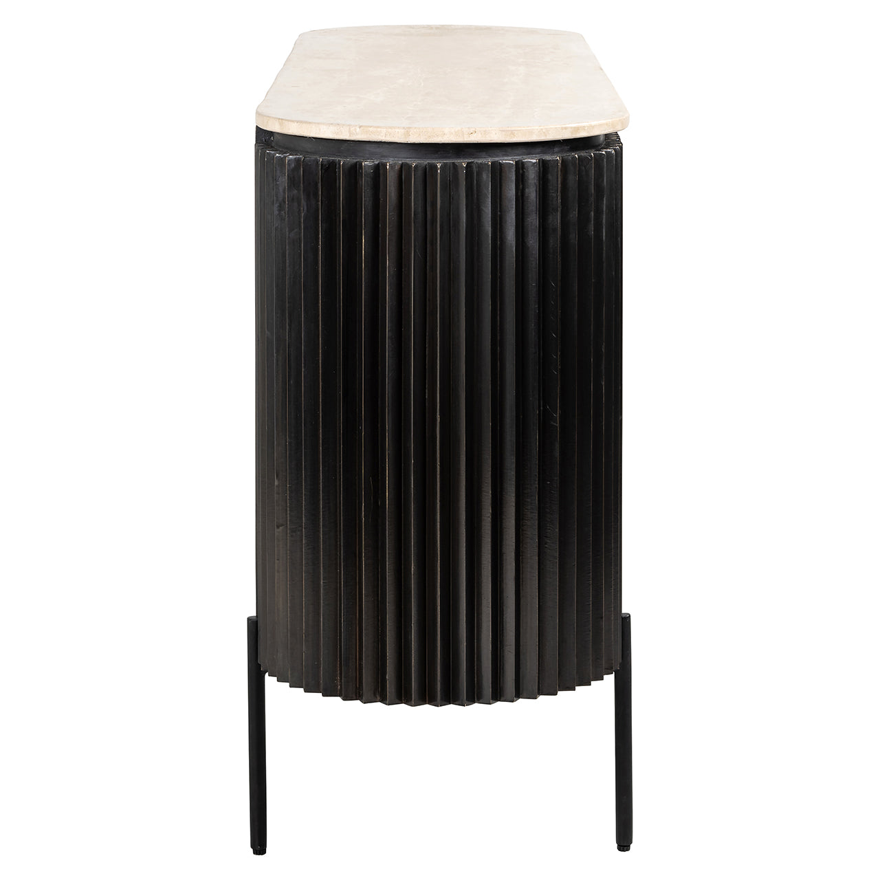 Sideboard Hampton 3-doors (Dark brown)