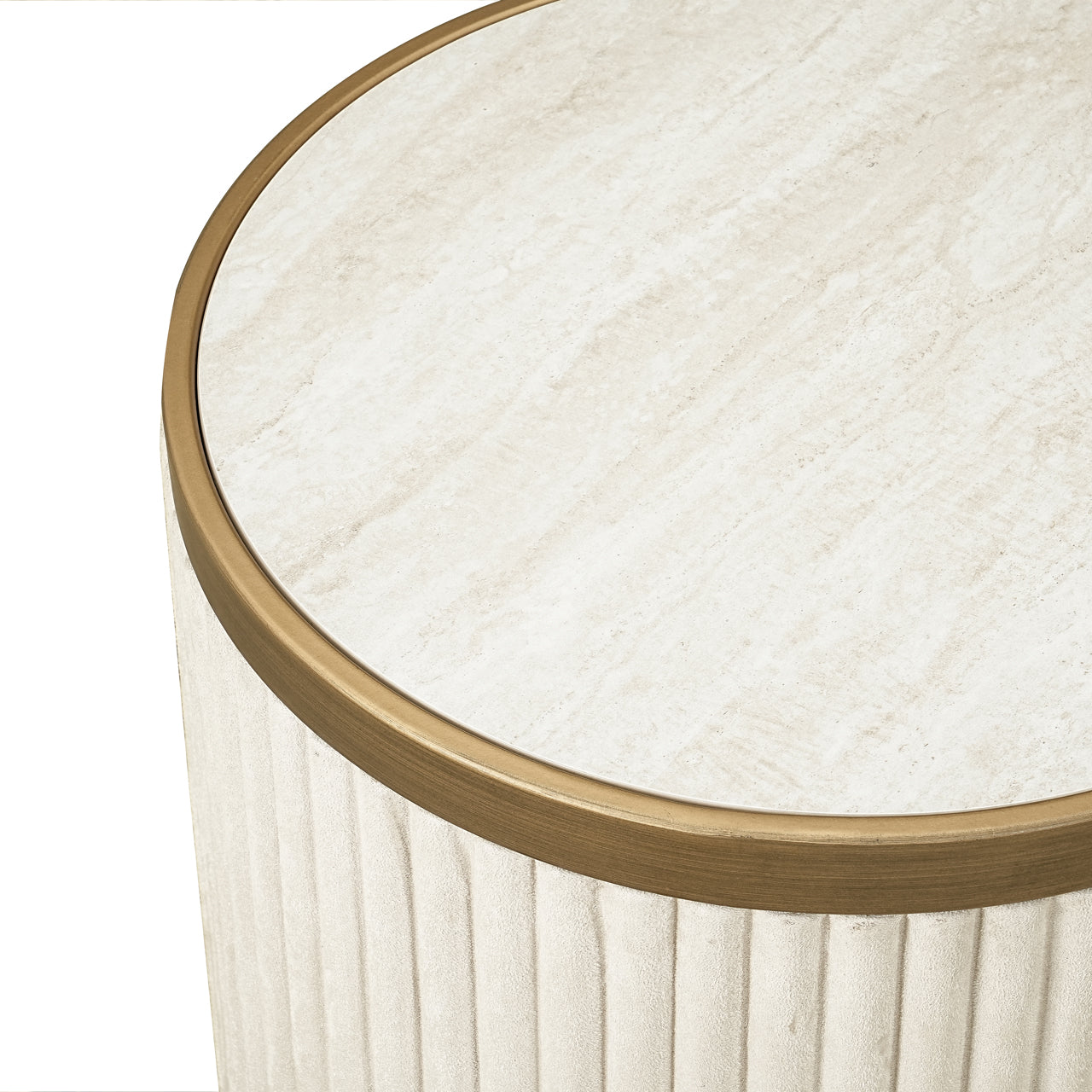 End table Tivoli white (Set of 2)