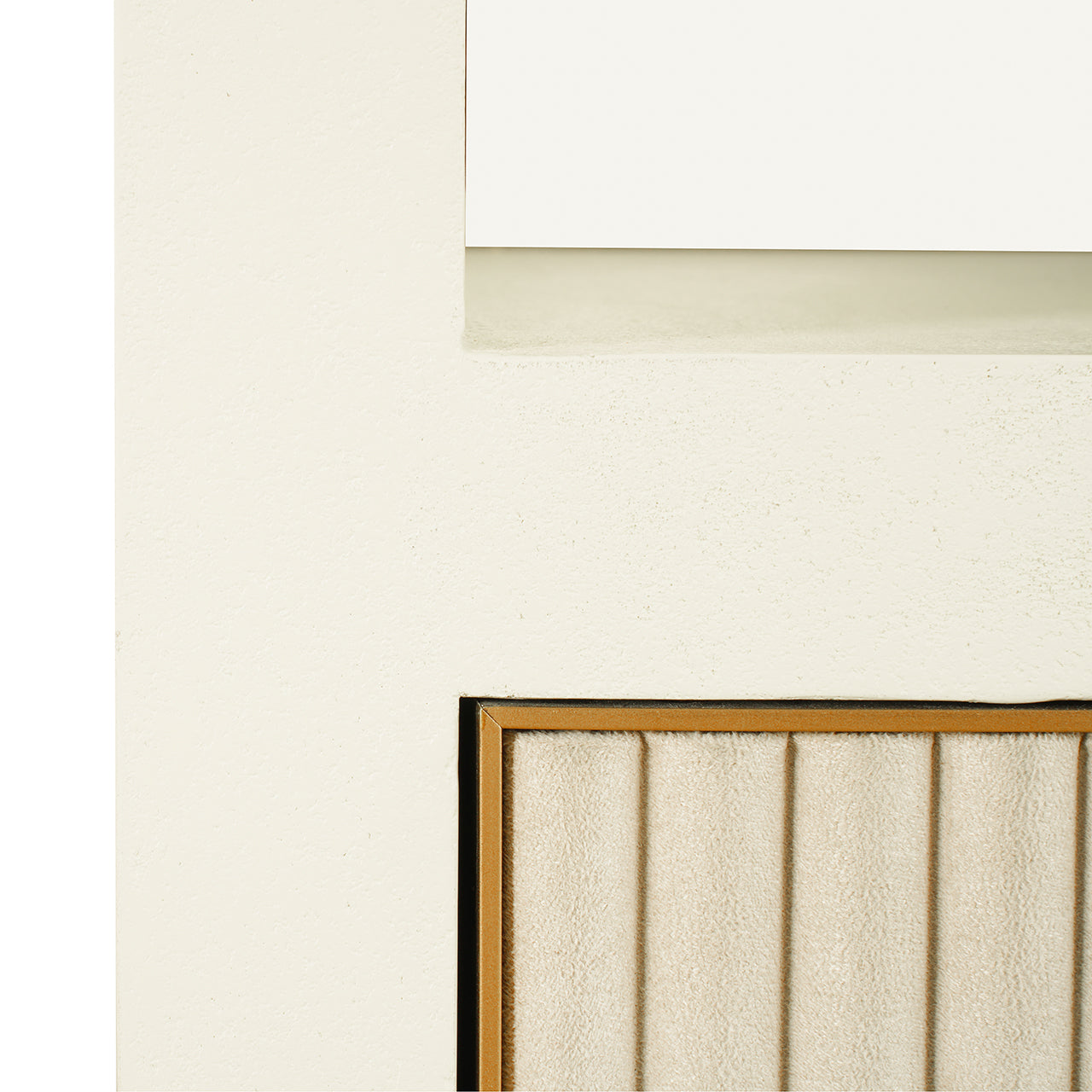 Display cabinet Tivoli with arched top 2-doors 3-shelves (White)