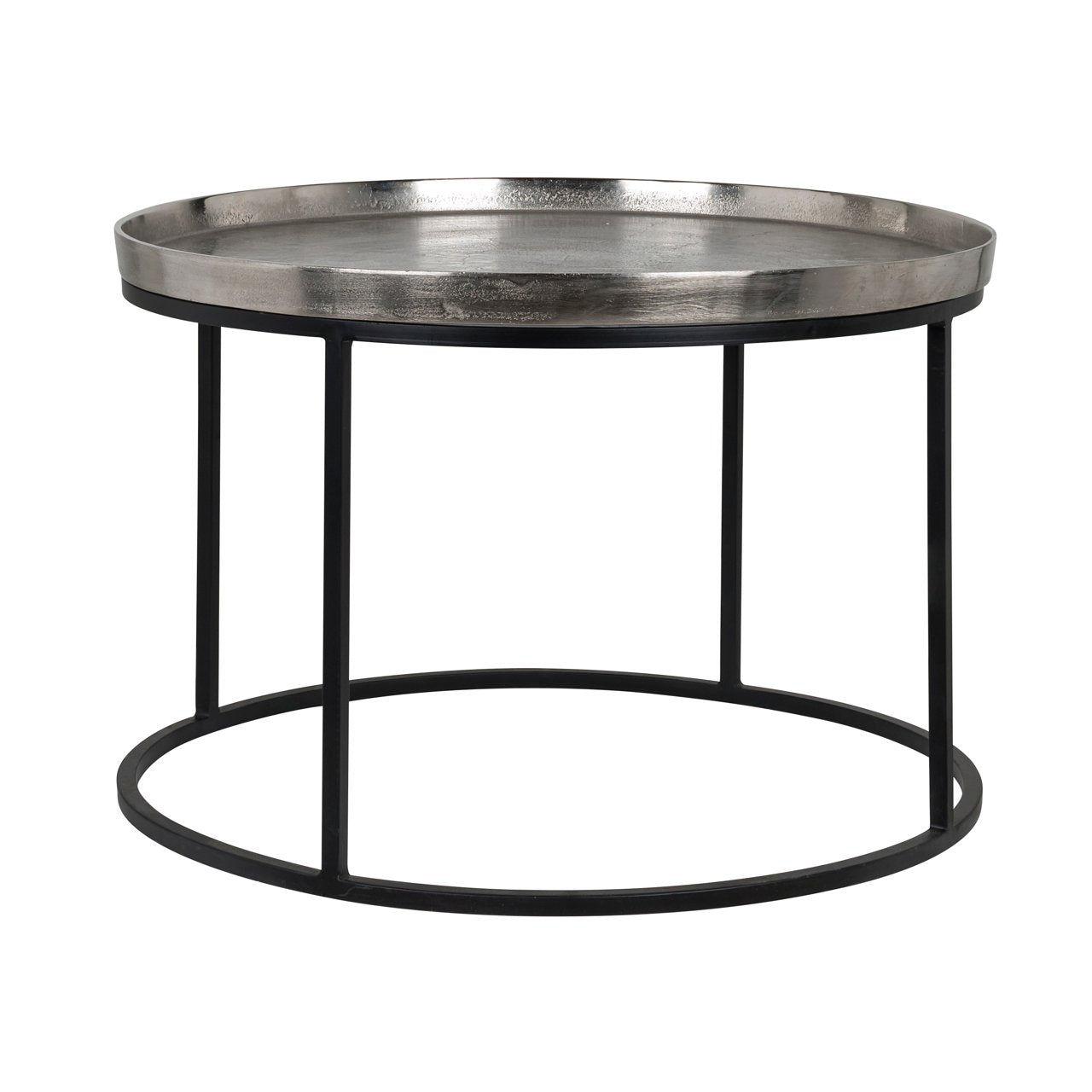 Coffee table Lyam silver 70Ø