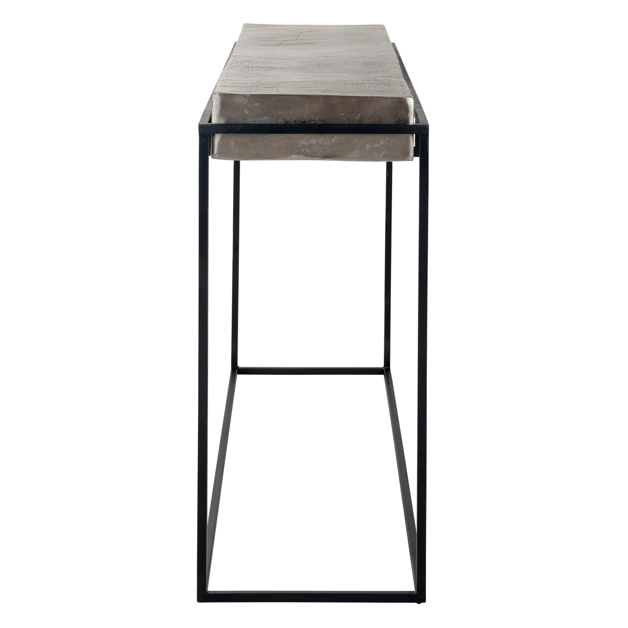 Console Calloway champagne gold