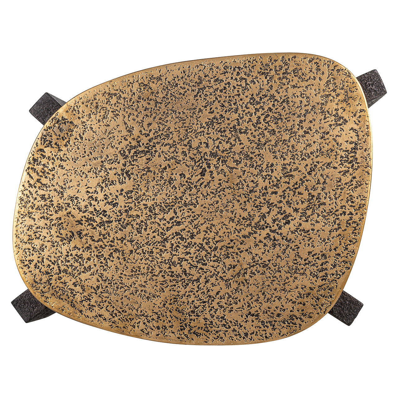 End table Declan (Black/gold)