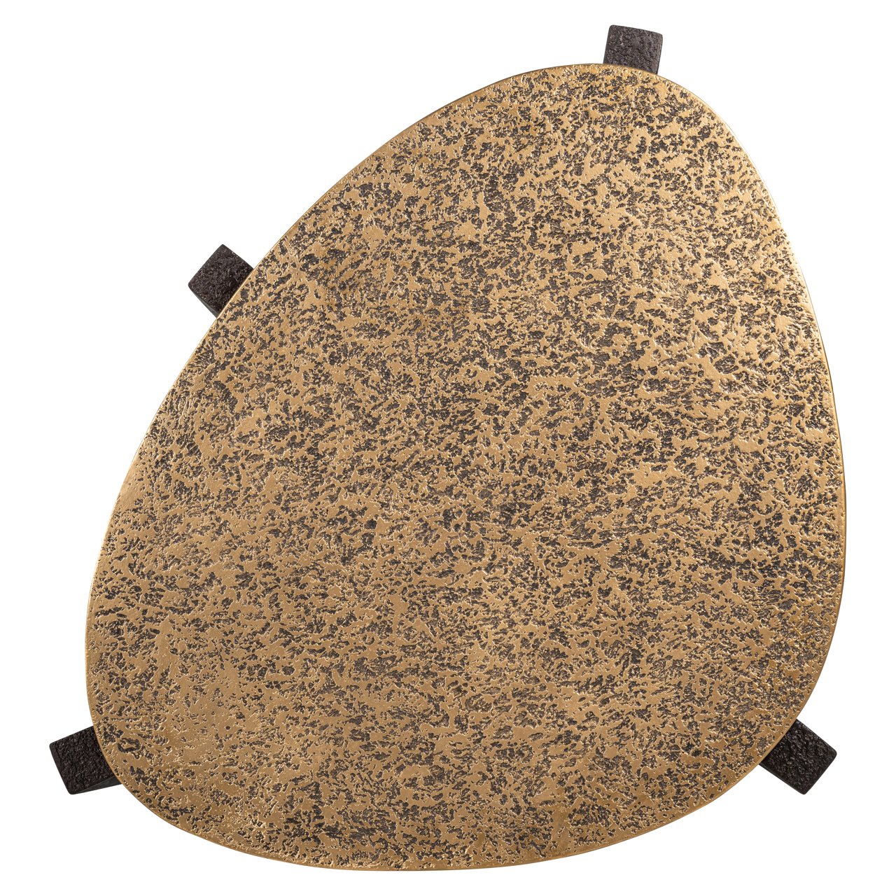 Coffee table Marquee black/gold (Set of 2)