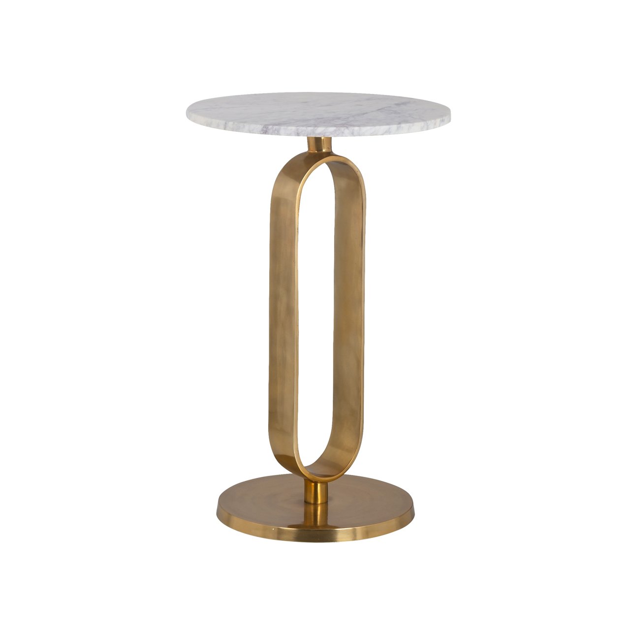End table Celine brushed gold