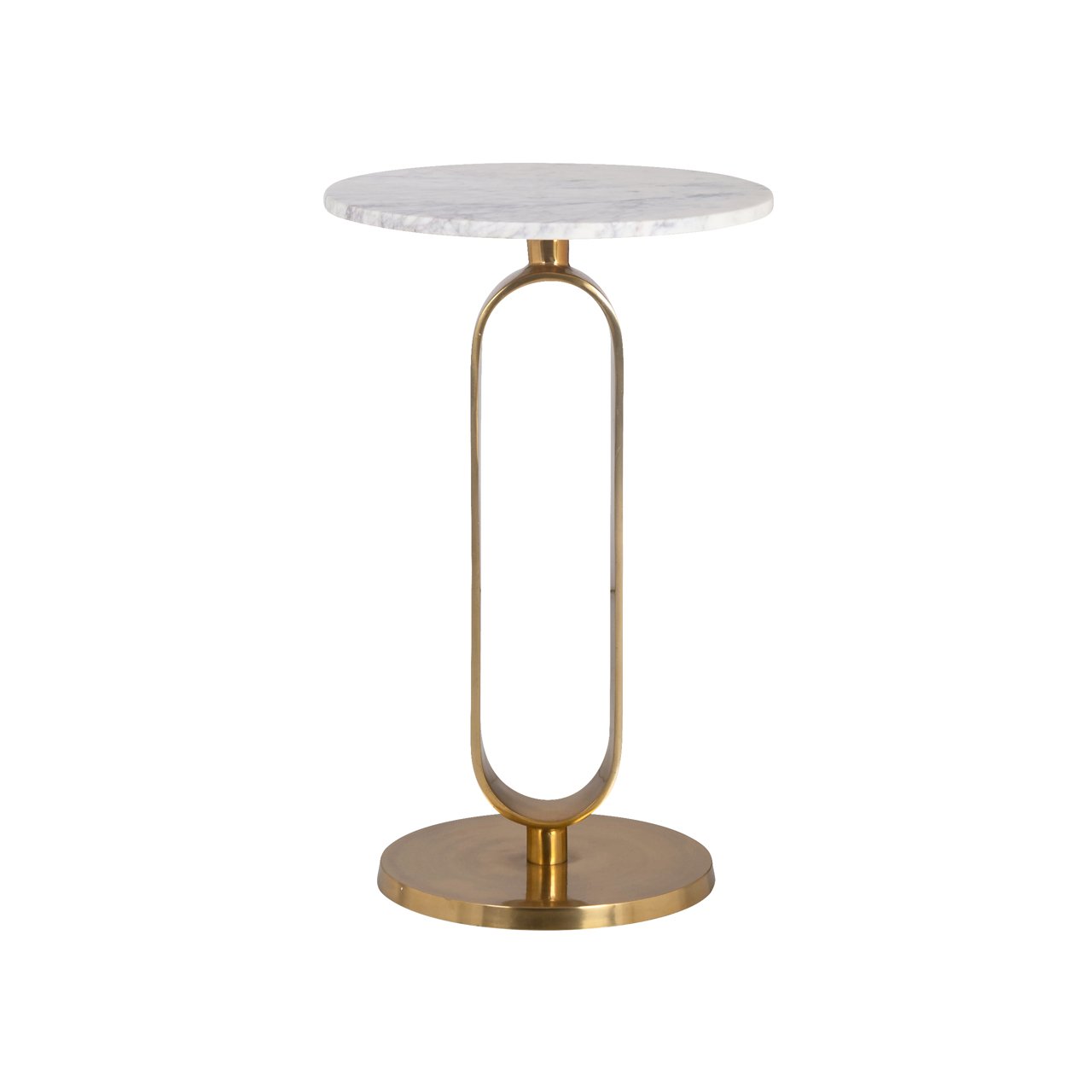 End table Celine brushed gold