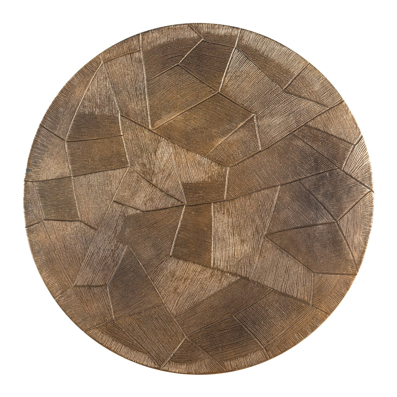 Coffee table Tulum brushed gold (Set of 2)