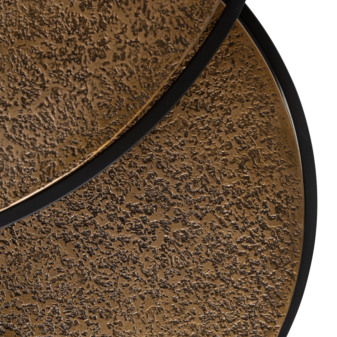 Coffee table Derby black/gold (Set of 2)