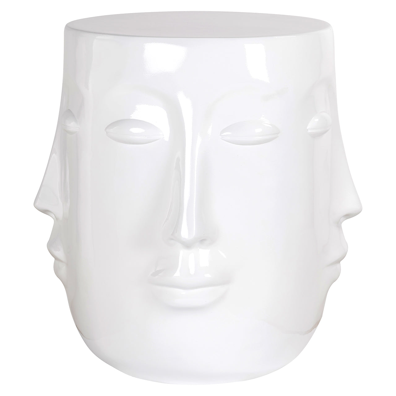 End table Christy white