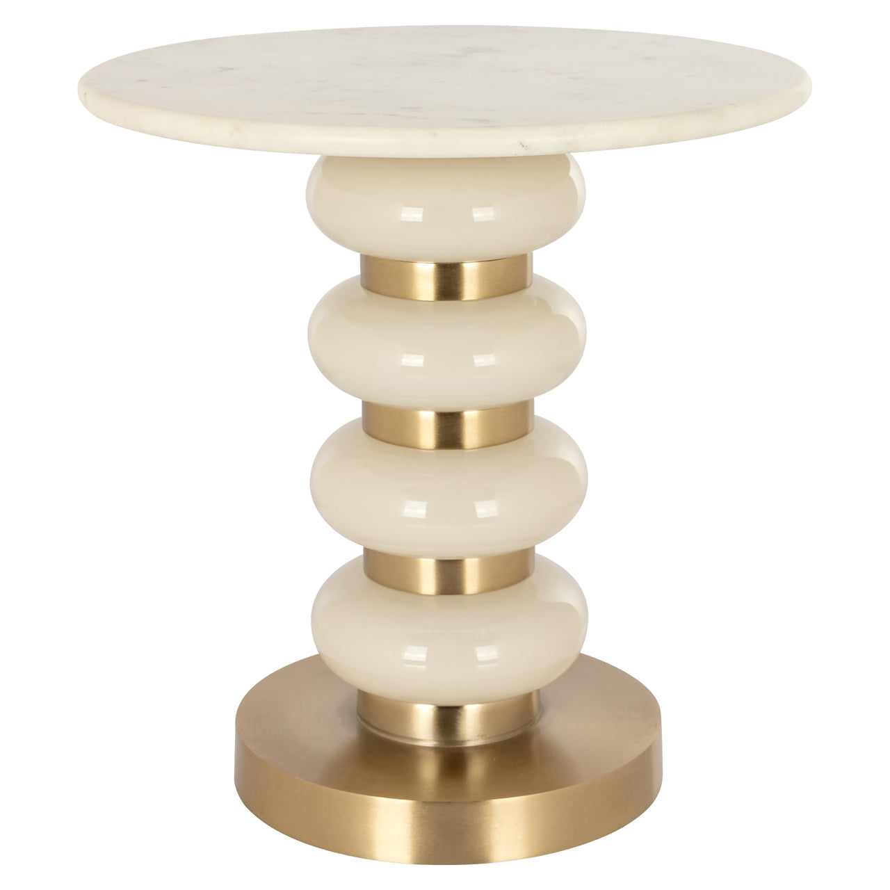End table Boann white