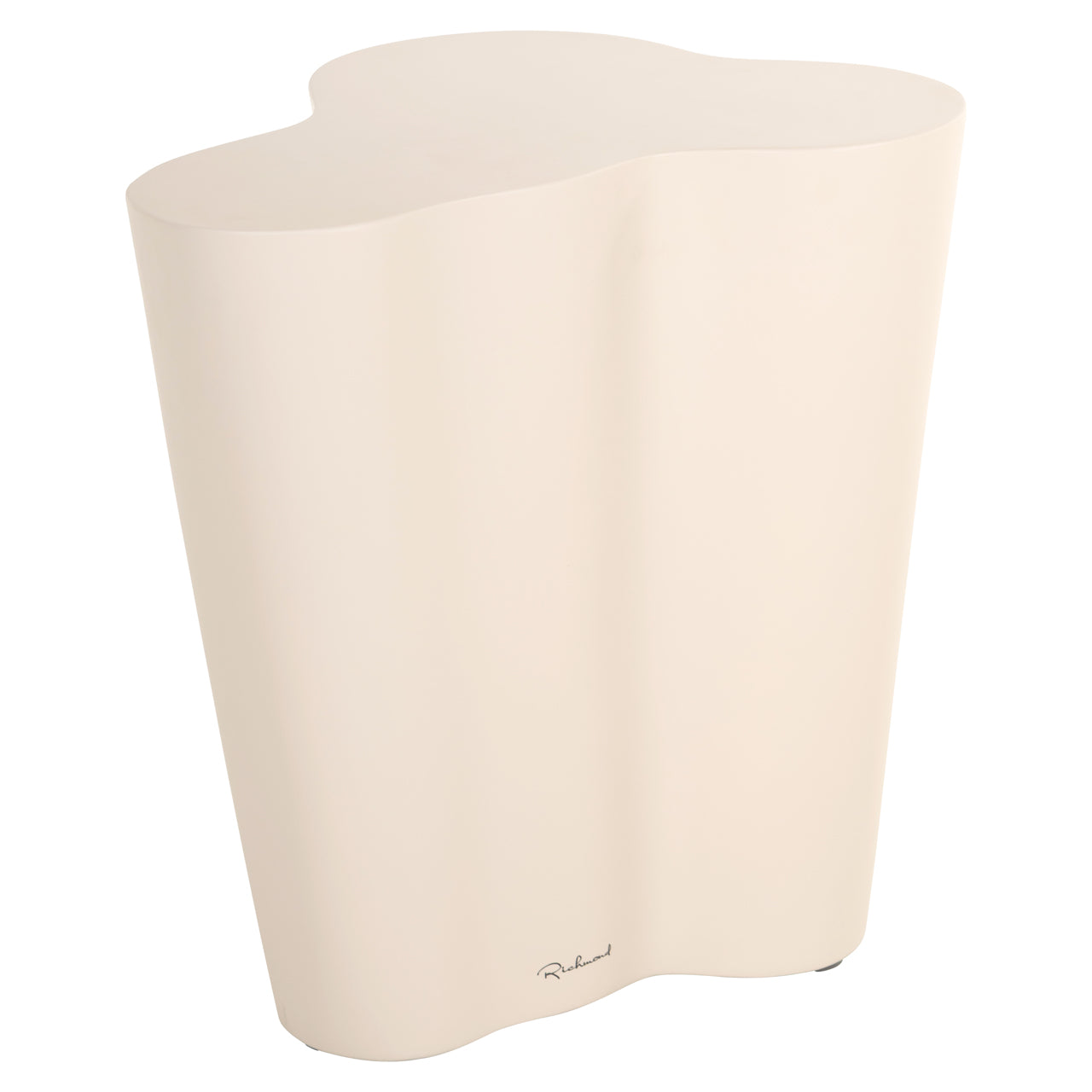 Outdoor end table Urban Bloom sandstone