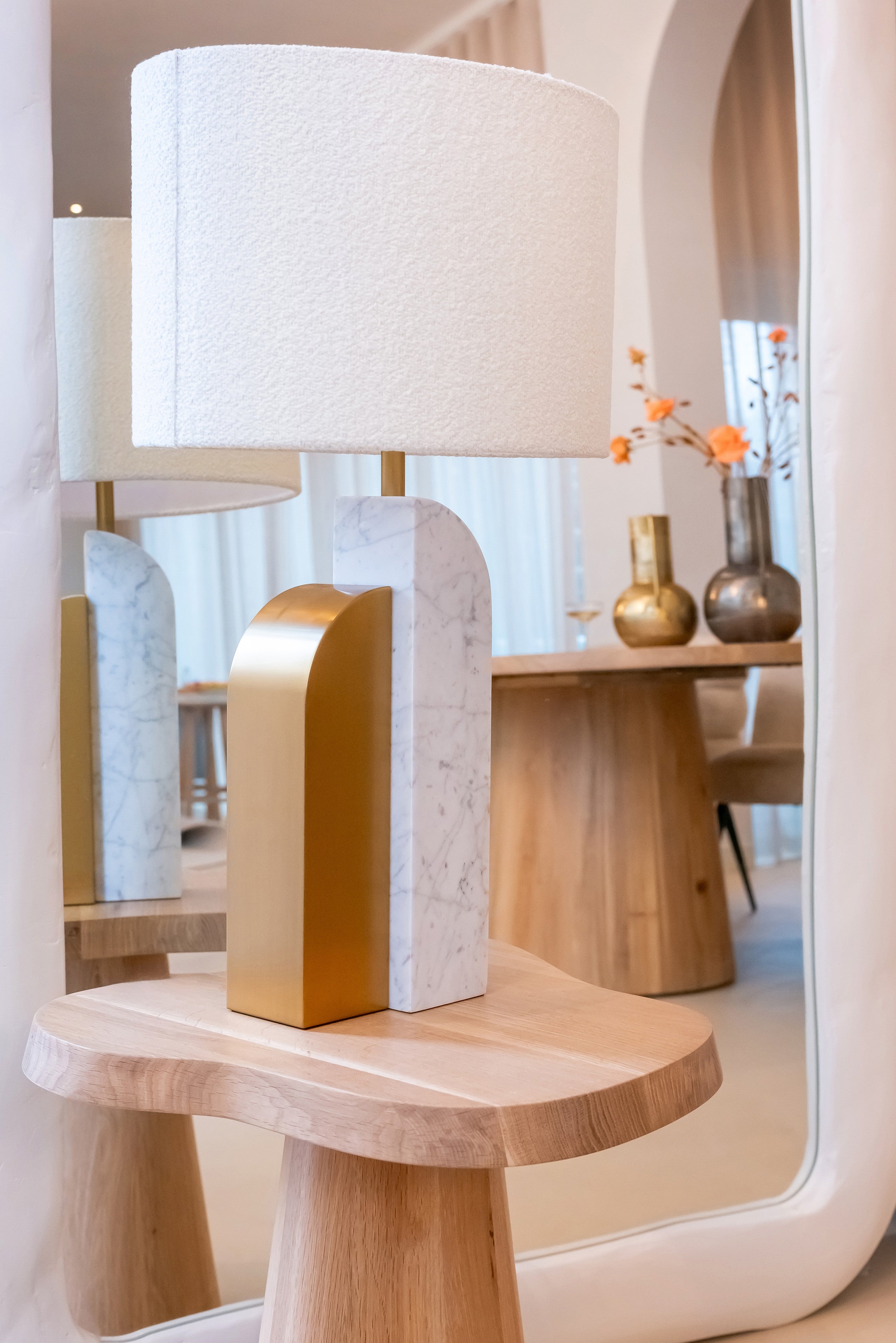 End table Riva natural oak