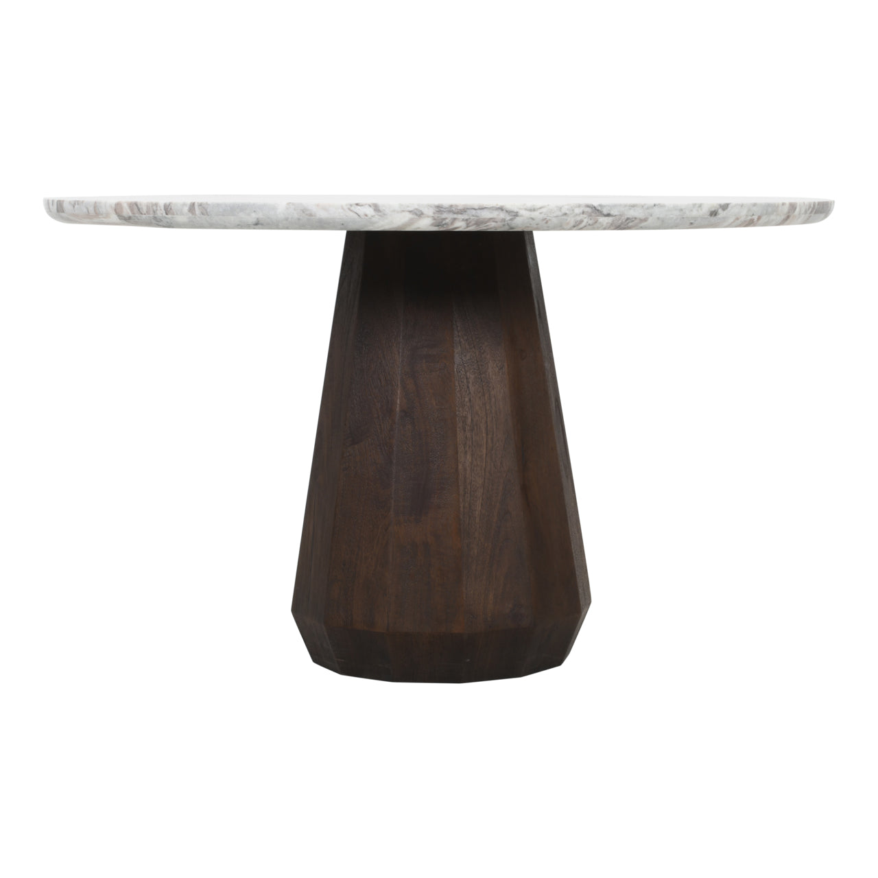 Dining table Oberoy Blush beige 130Ø