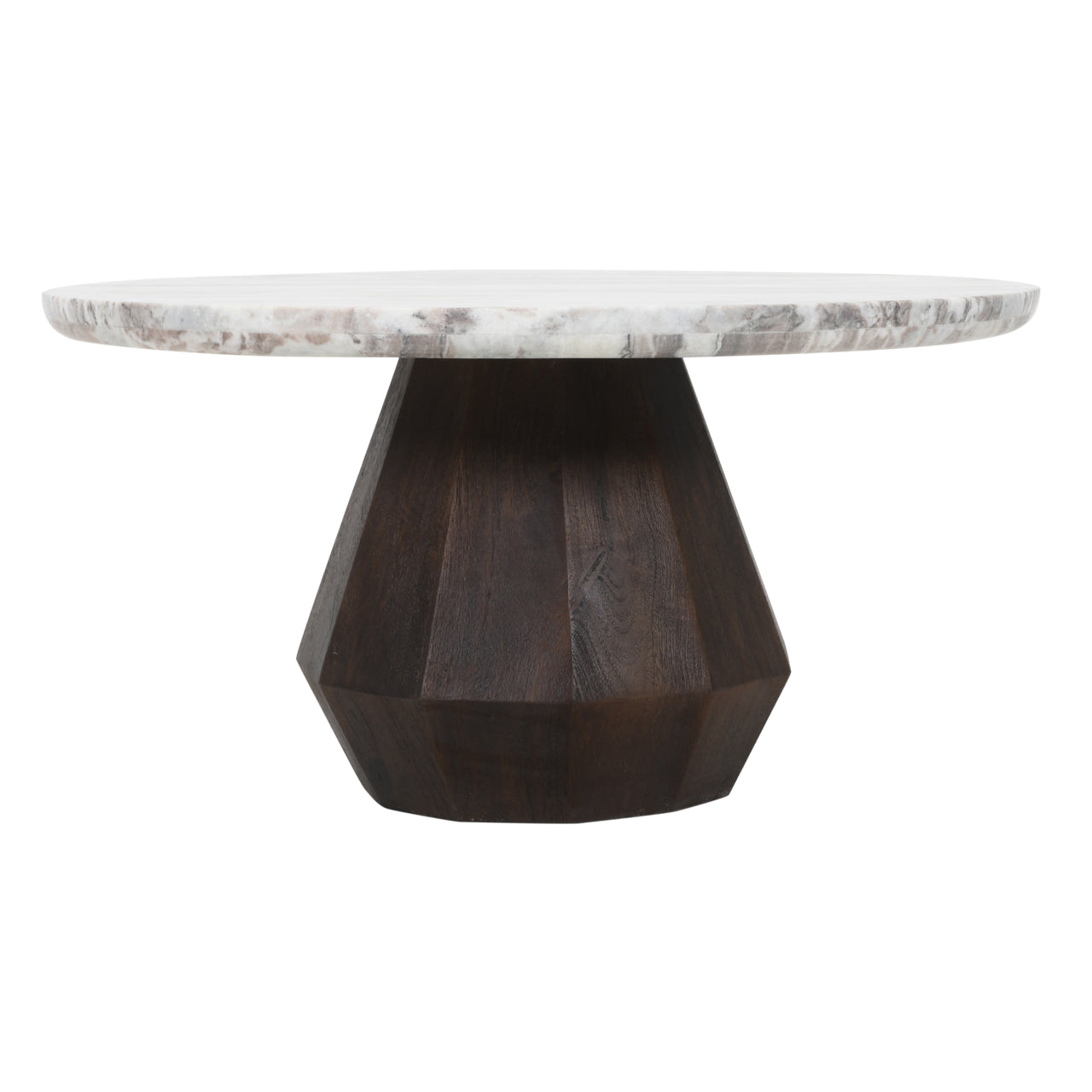 Coffee table Oberoy Blush beige 80Ø