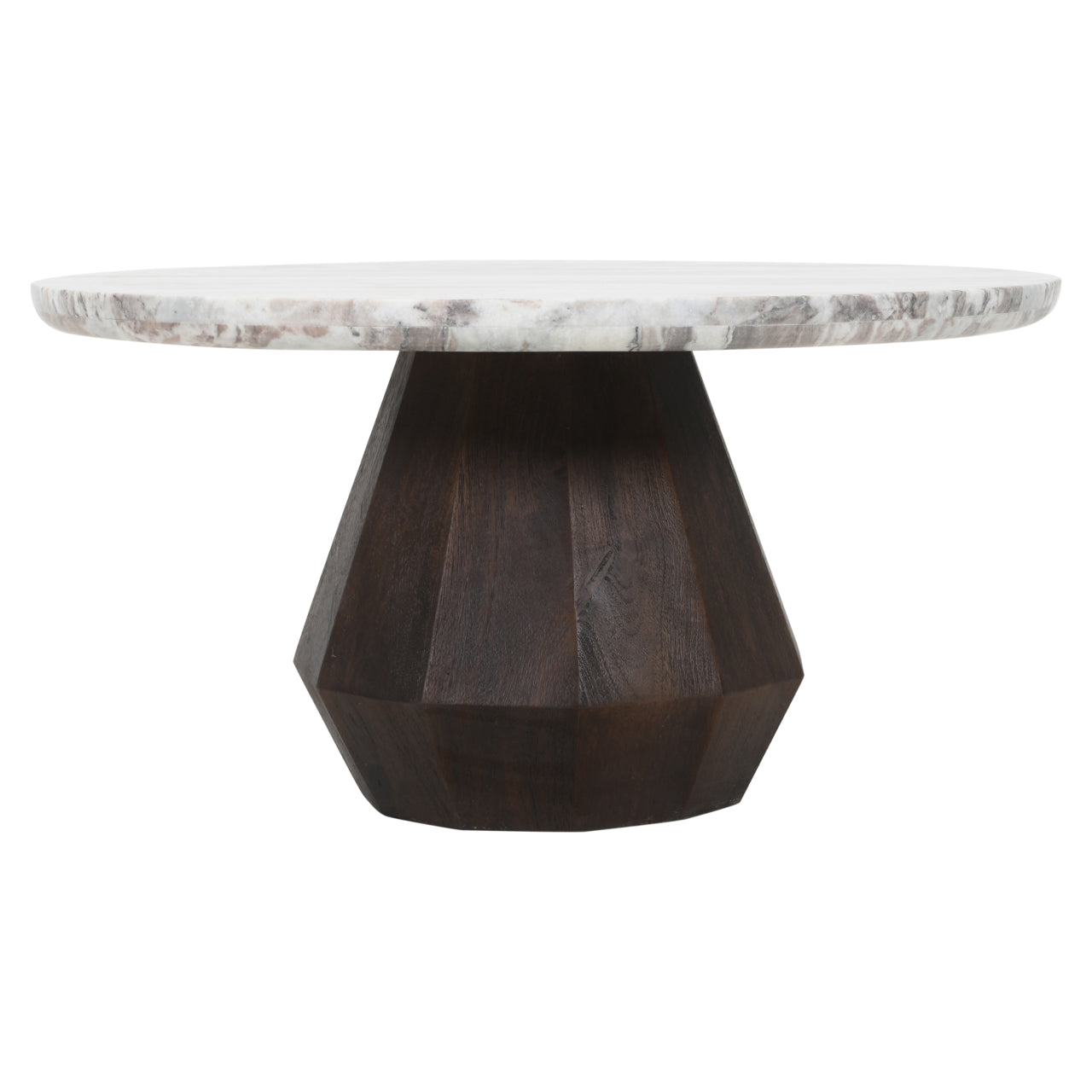 Coffee table Oberoy Blush beige 80Ø