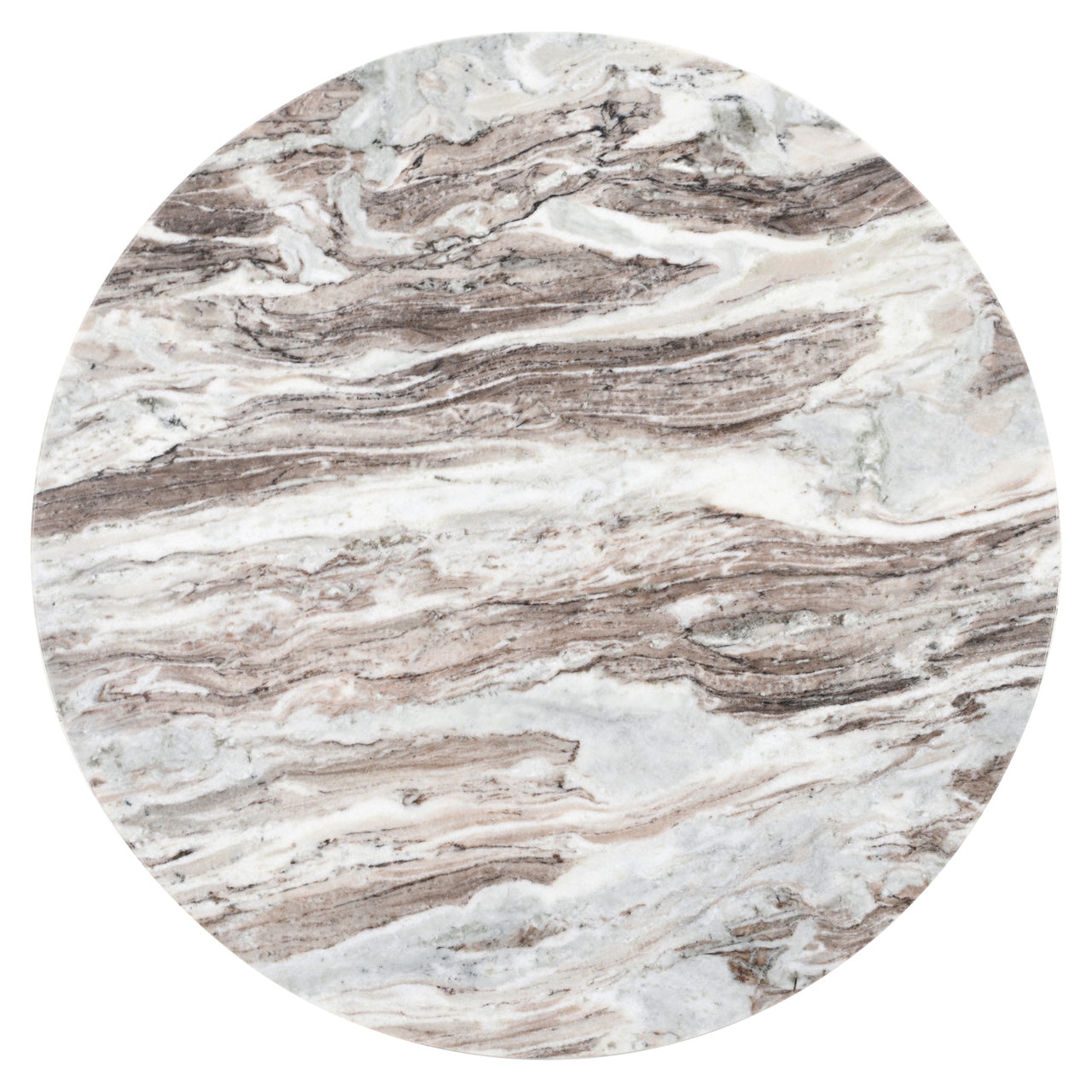 Coffee table Oberoy Blush beige 80Ø