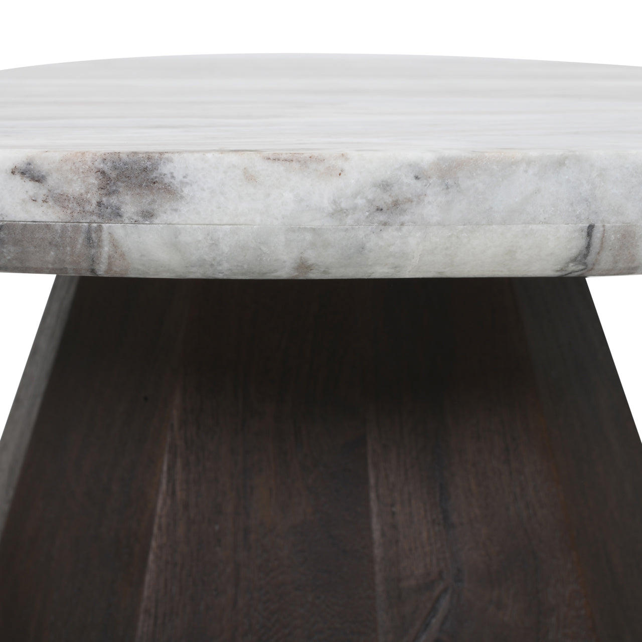 Coffee table Oberoy Blush beige 80Ø
