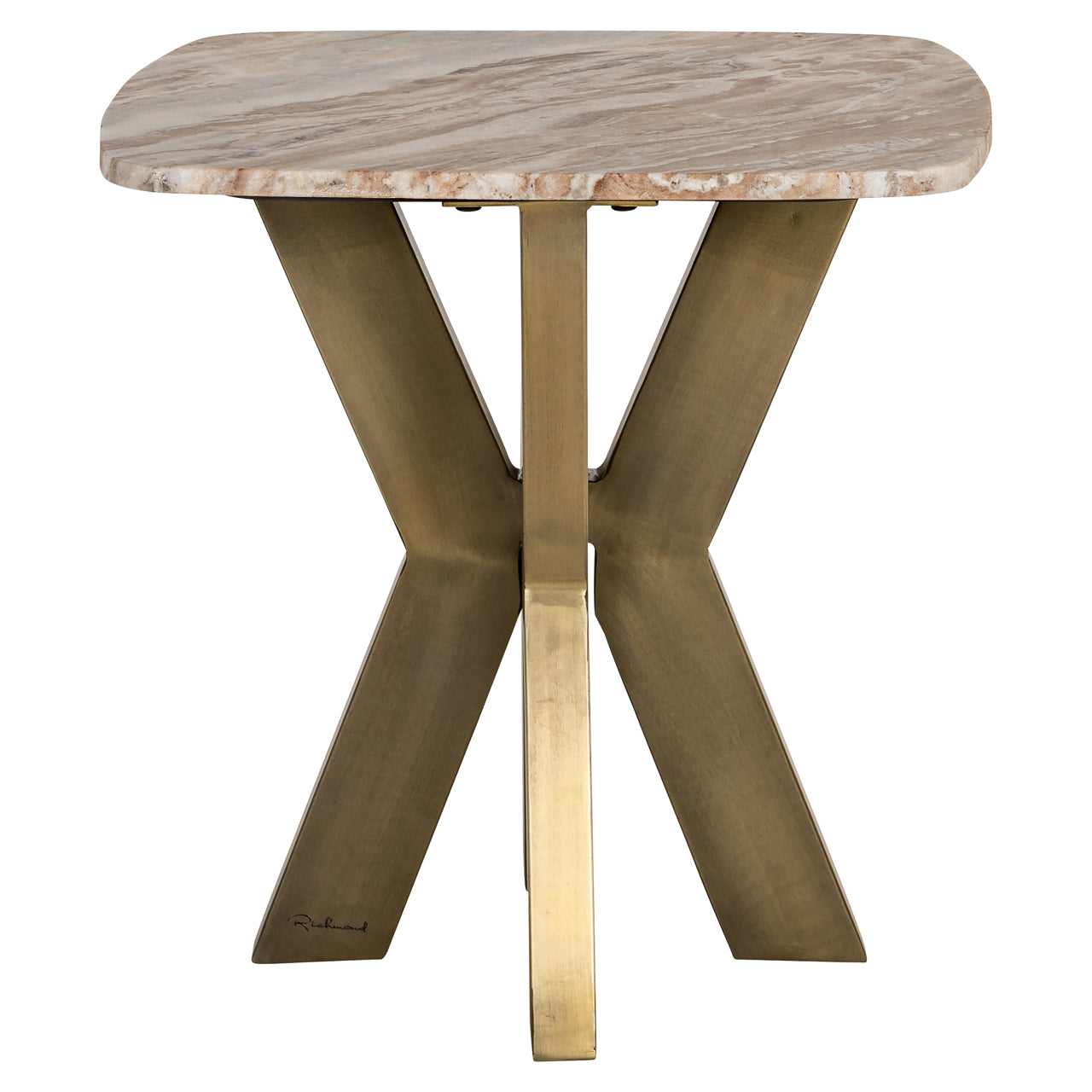 End table Bottega Blush beige