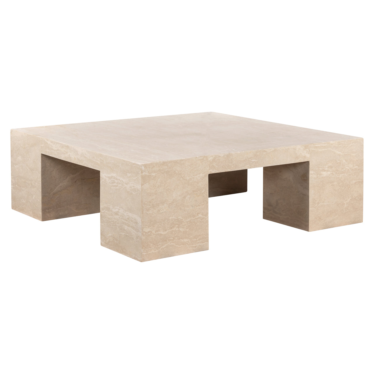 Coffee table Alexander Jones beige Square (Biltmore)