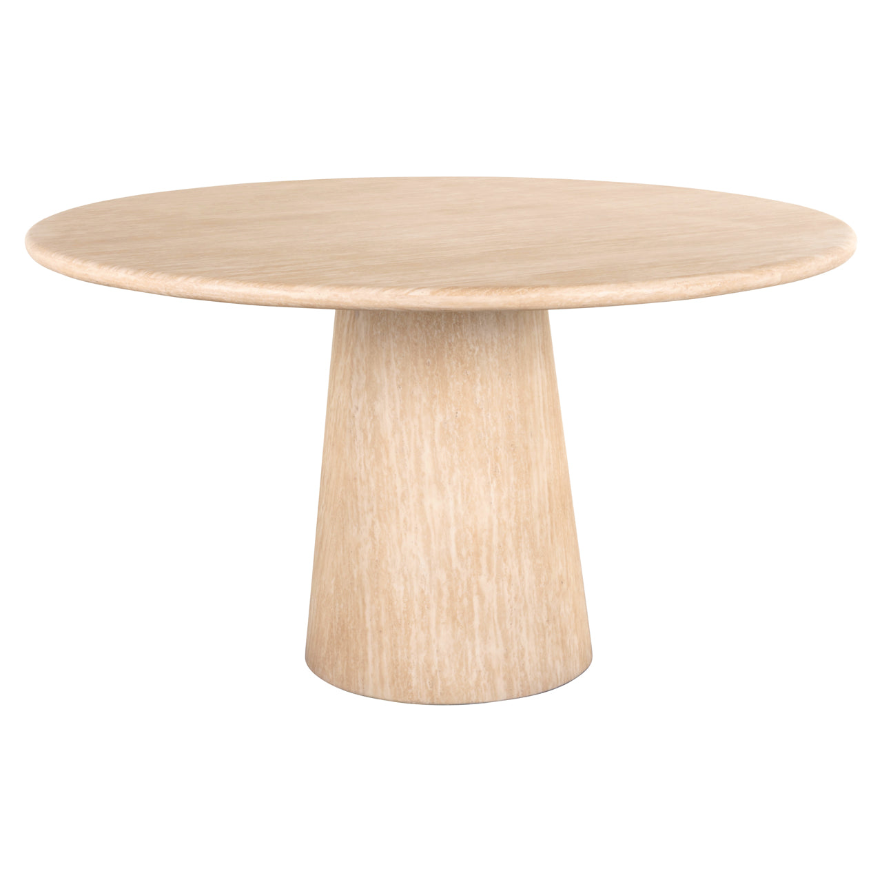 Dining table Fictus beige 140Ø